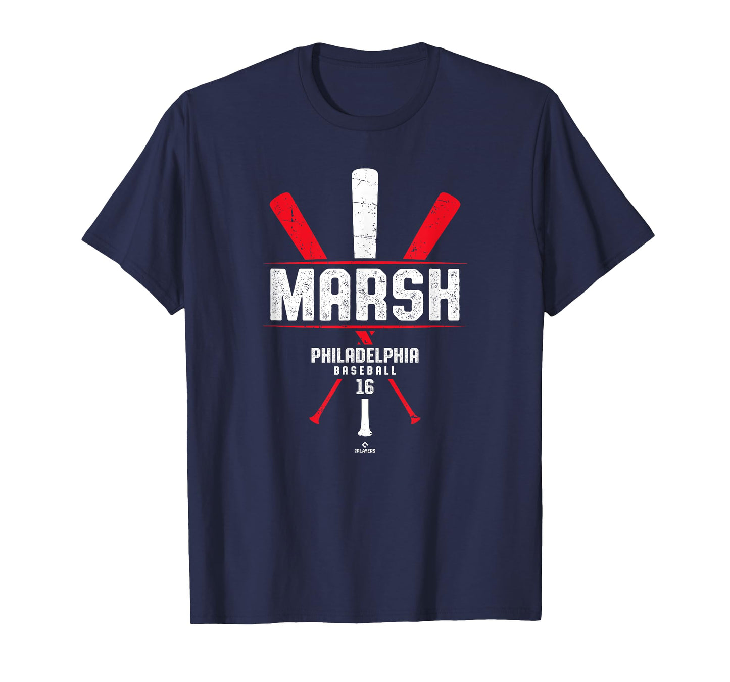 Vintage Baseball Bat Gameday Brandon Marsh Philadelphia T-Shirt