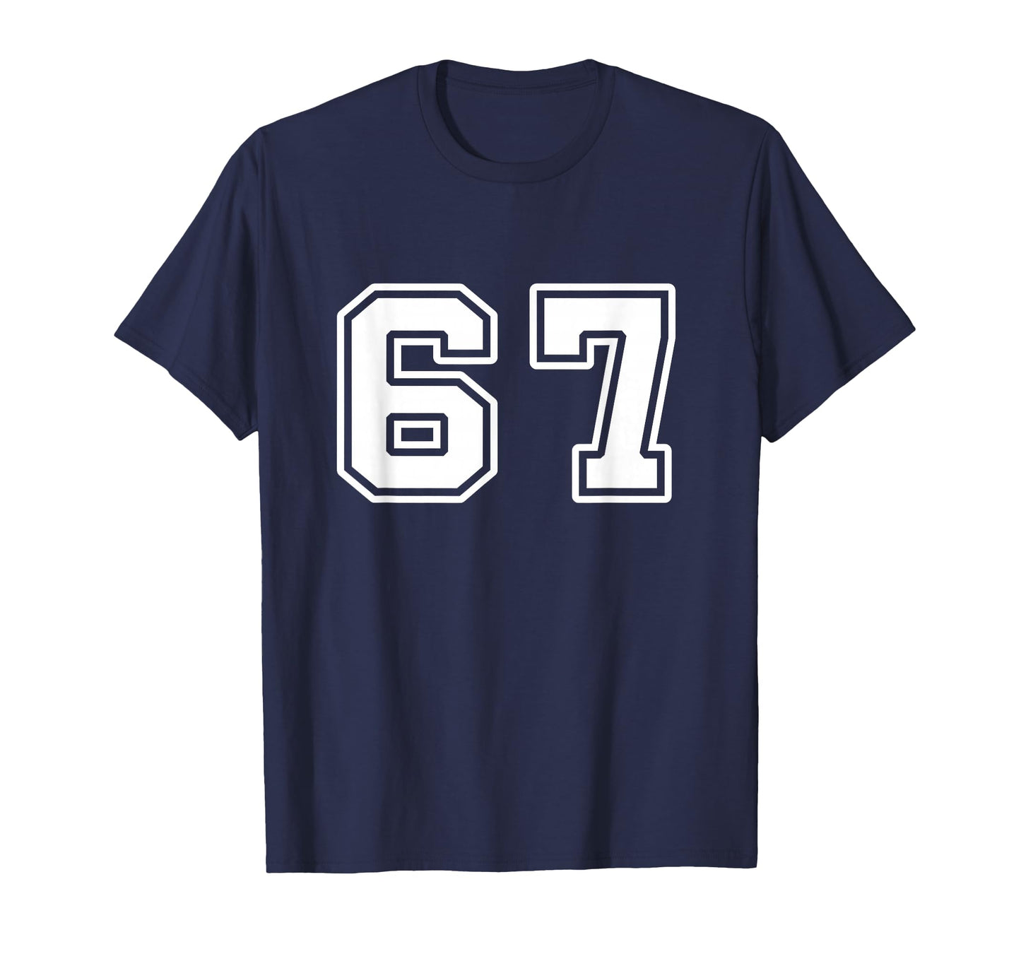 Six Seven 6 7 Meme 67 T-Shirt