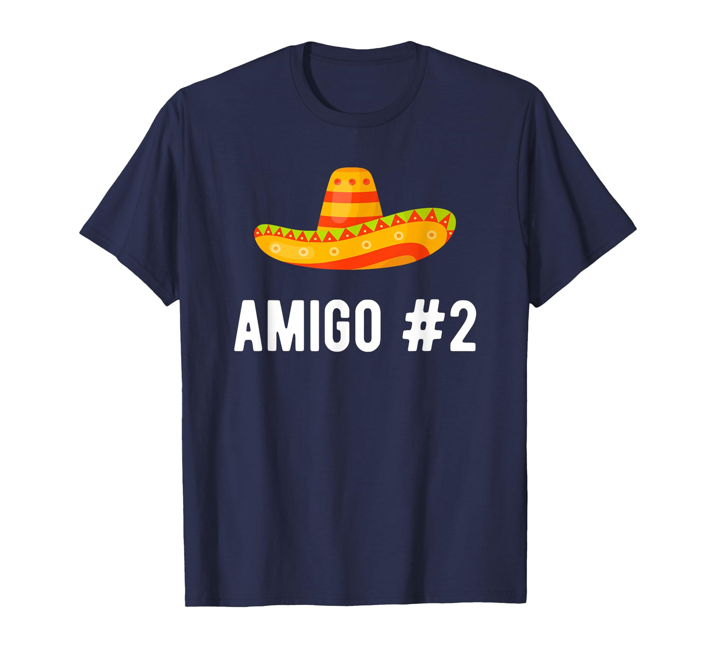Halloween Group Matching Costume Funny Mexican Amigo #2 T-Shirt