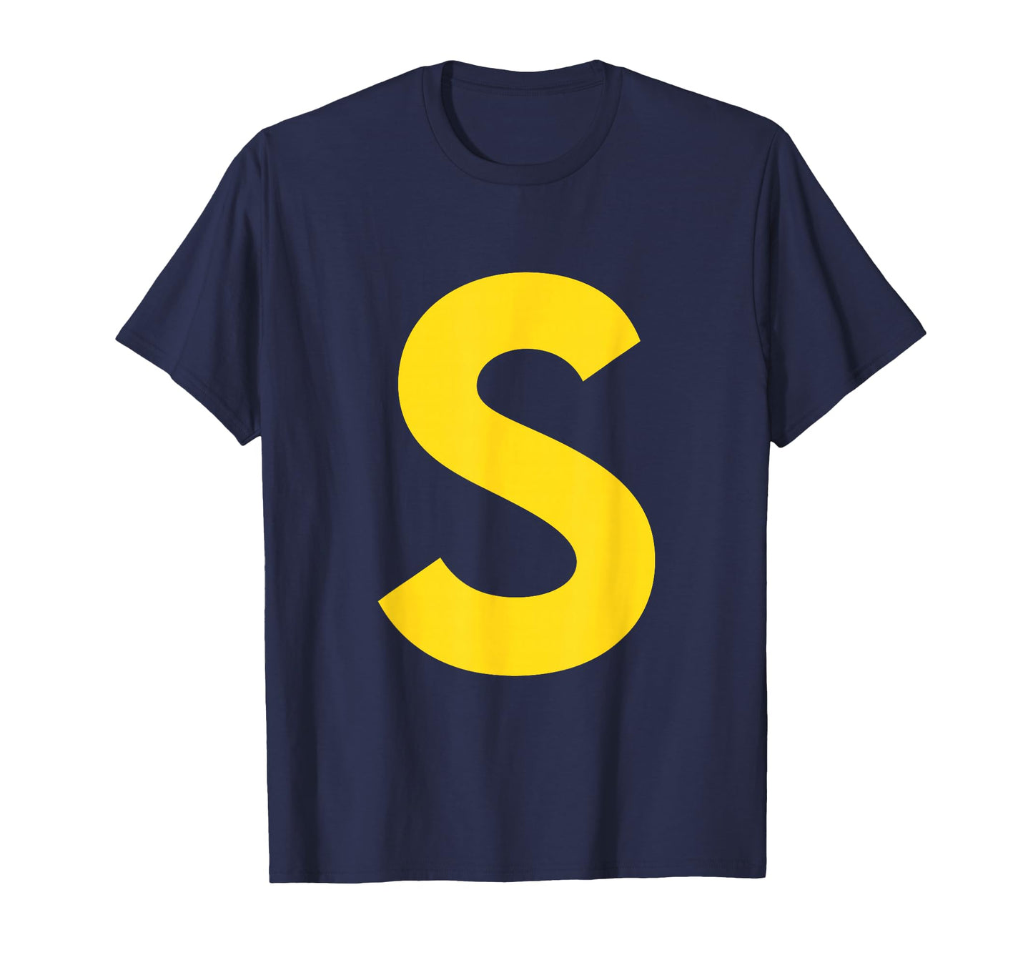 Letter S Funny Group Costume Pretend Halloween Costume T-Shirt