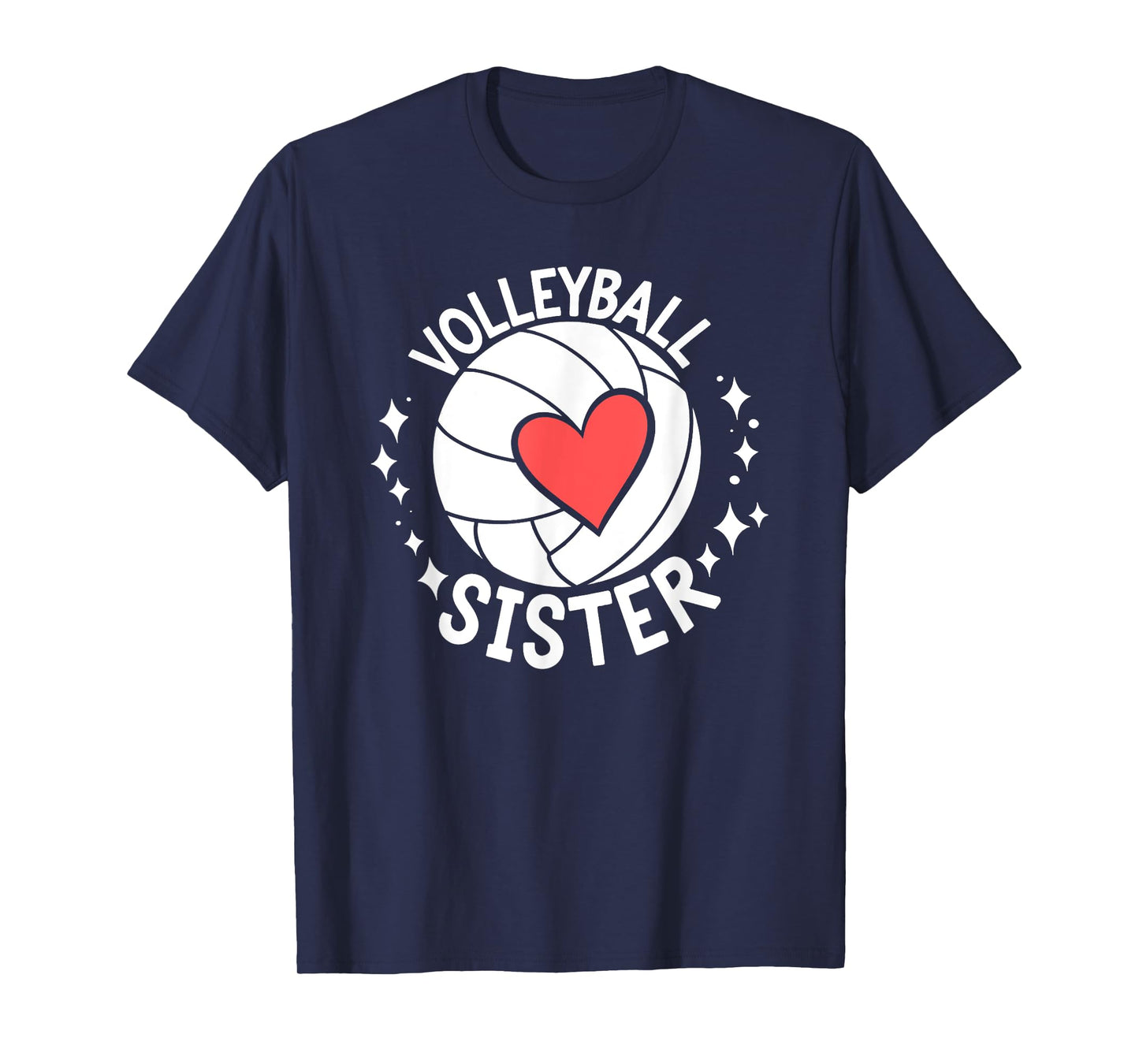 Volleyball Sister for women and Girls T-Shirt