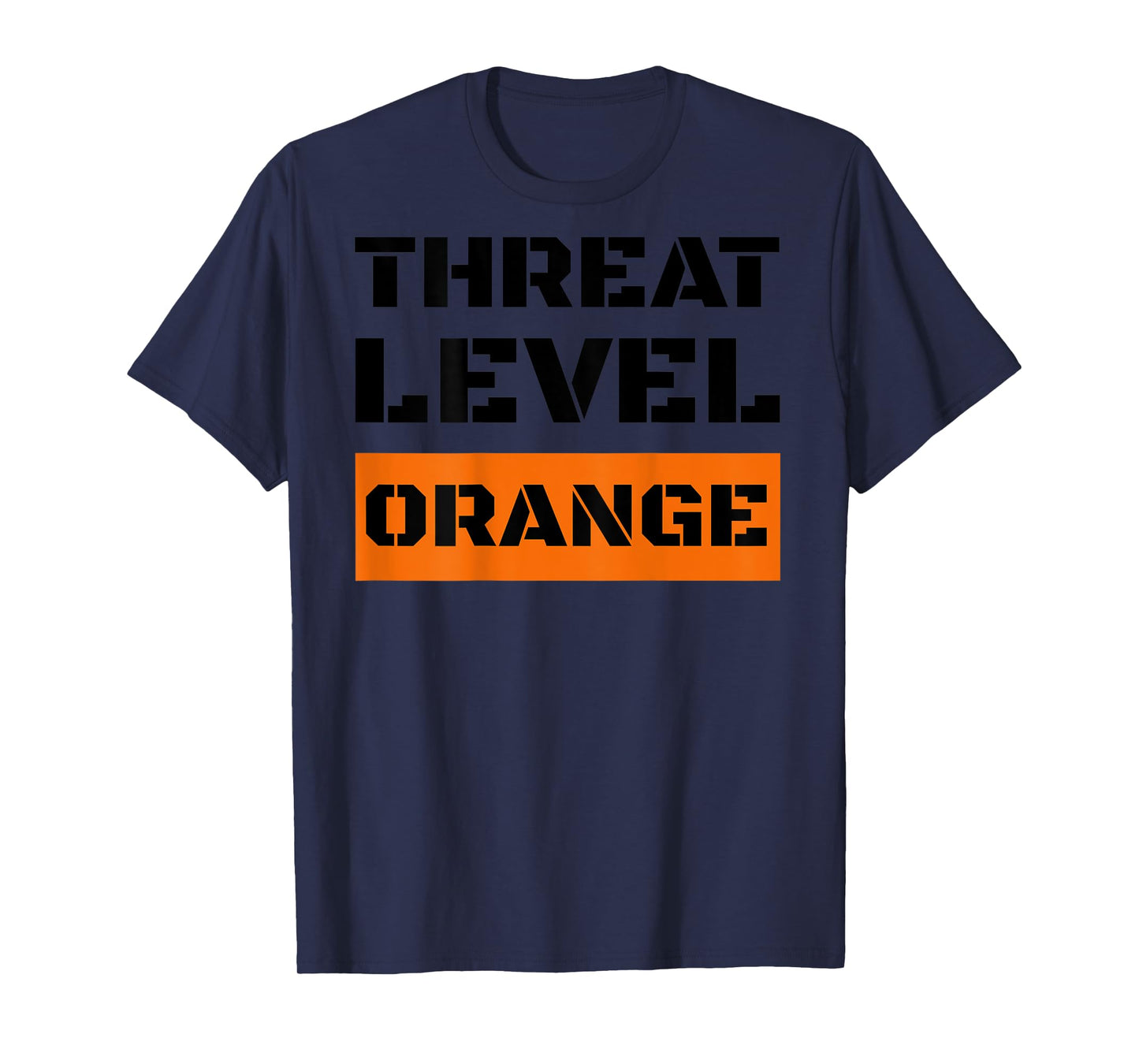 Threat Level Orange High Risk of Trump Ruining America T-Shirt