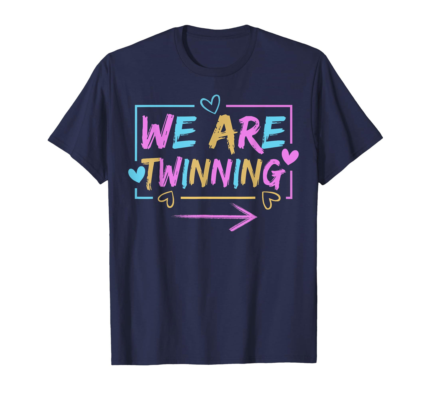 We're Twinning with My Bestie Twin Day Spirit Week T-Shirt