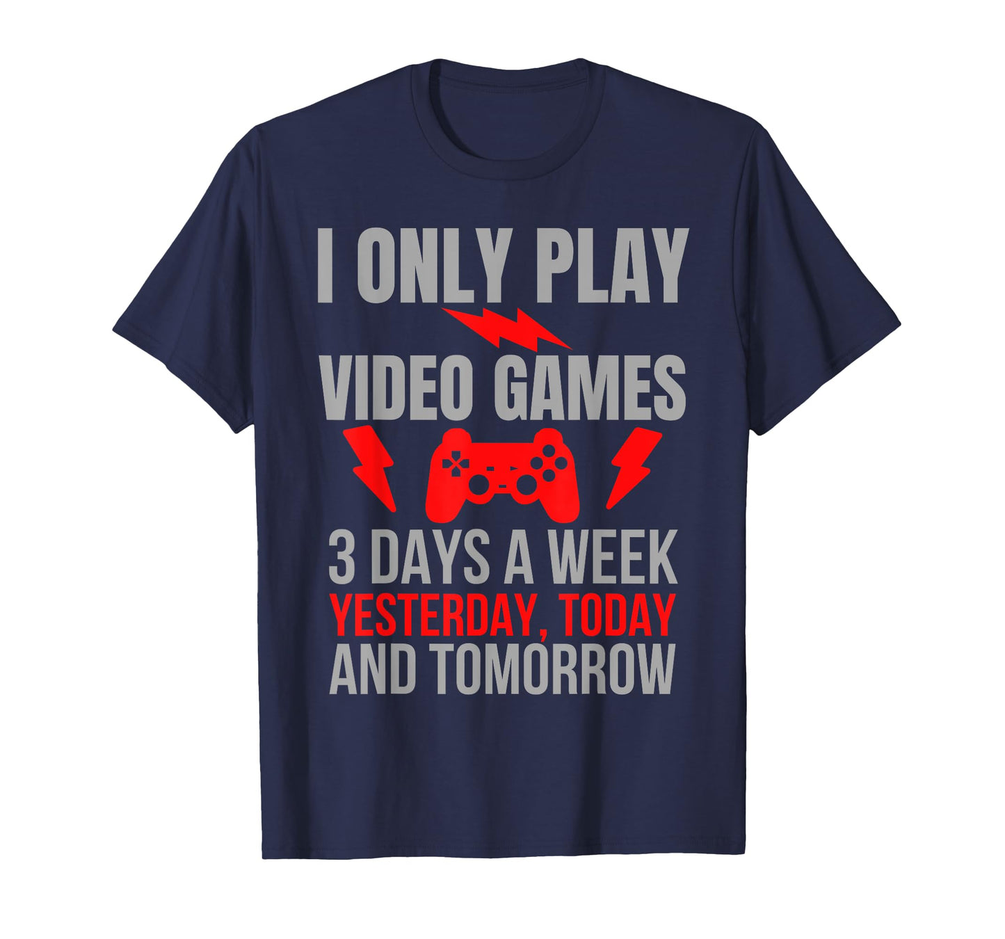 Gamer Vintage Video Games Boys Teens Funny Sarcastic Gamer T-Shirt