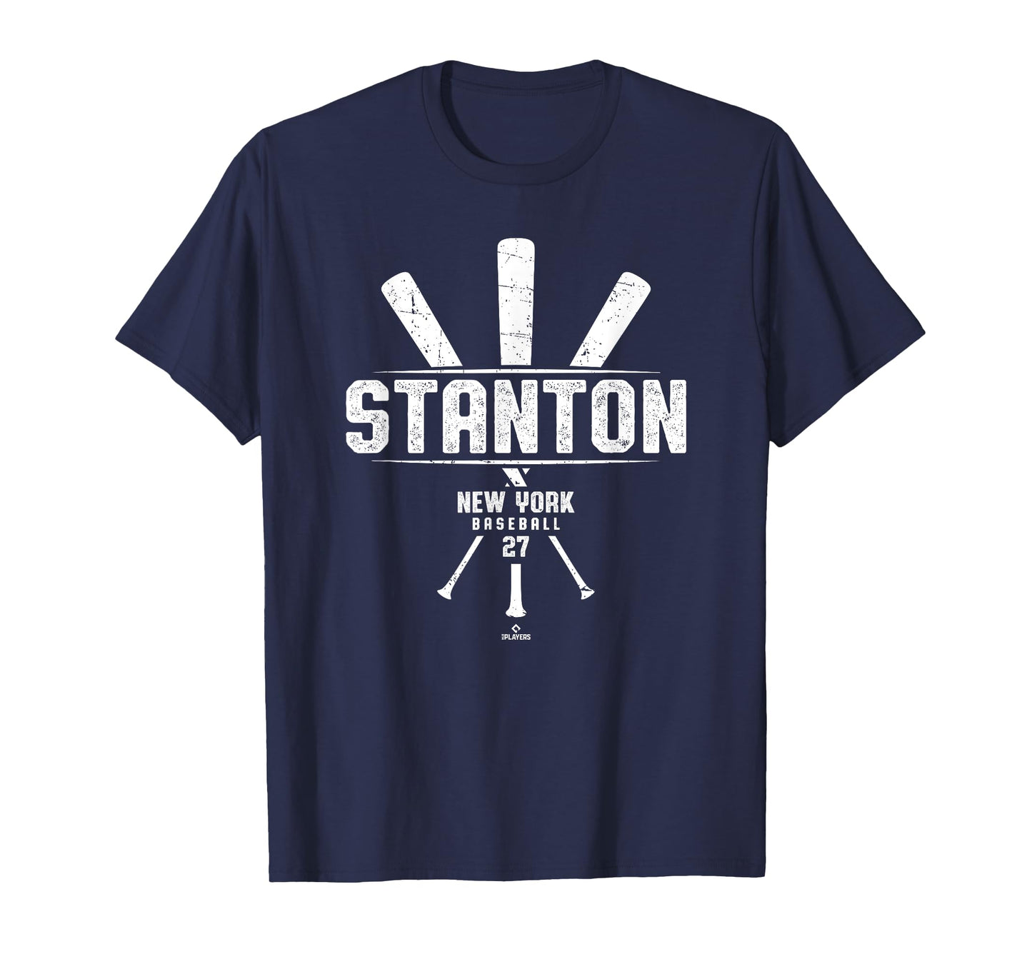 Vintage Baseball Bat Gameday Giancarlo Stanton New York T-Shirt