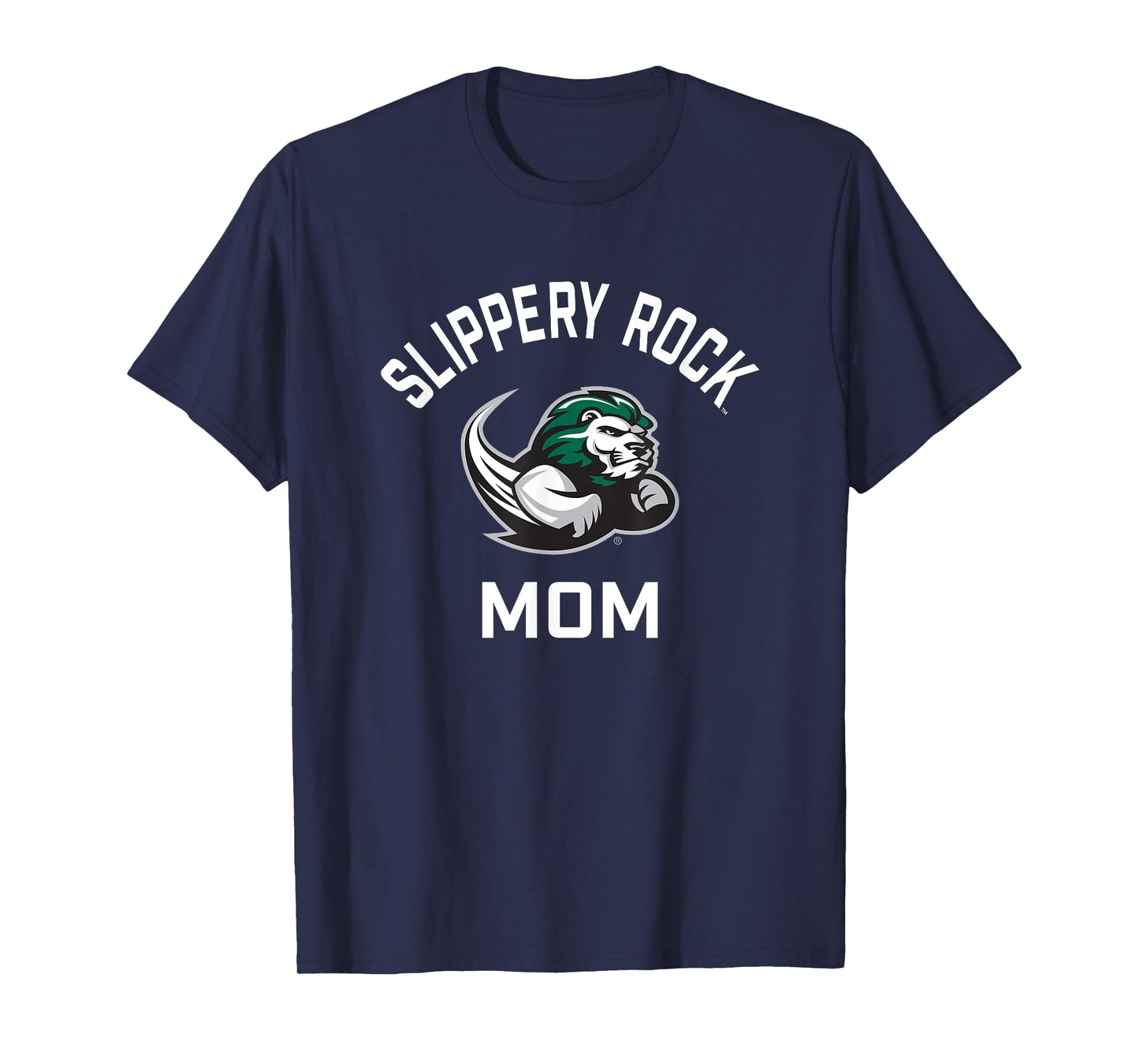 SRU Slippery Rock University Arched Mom T-Shirt