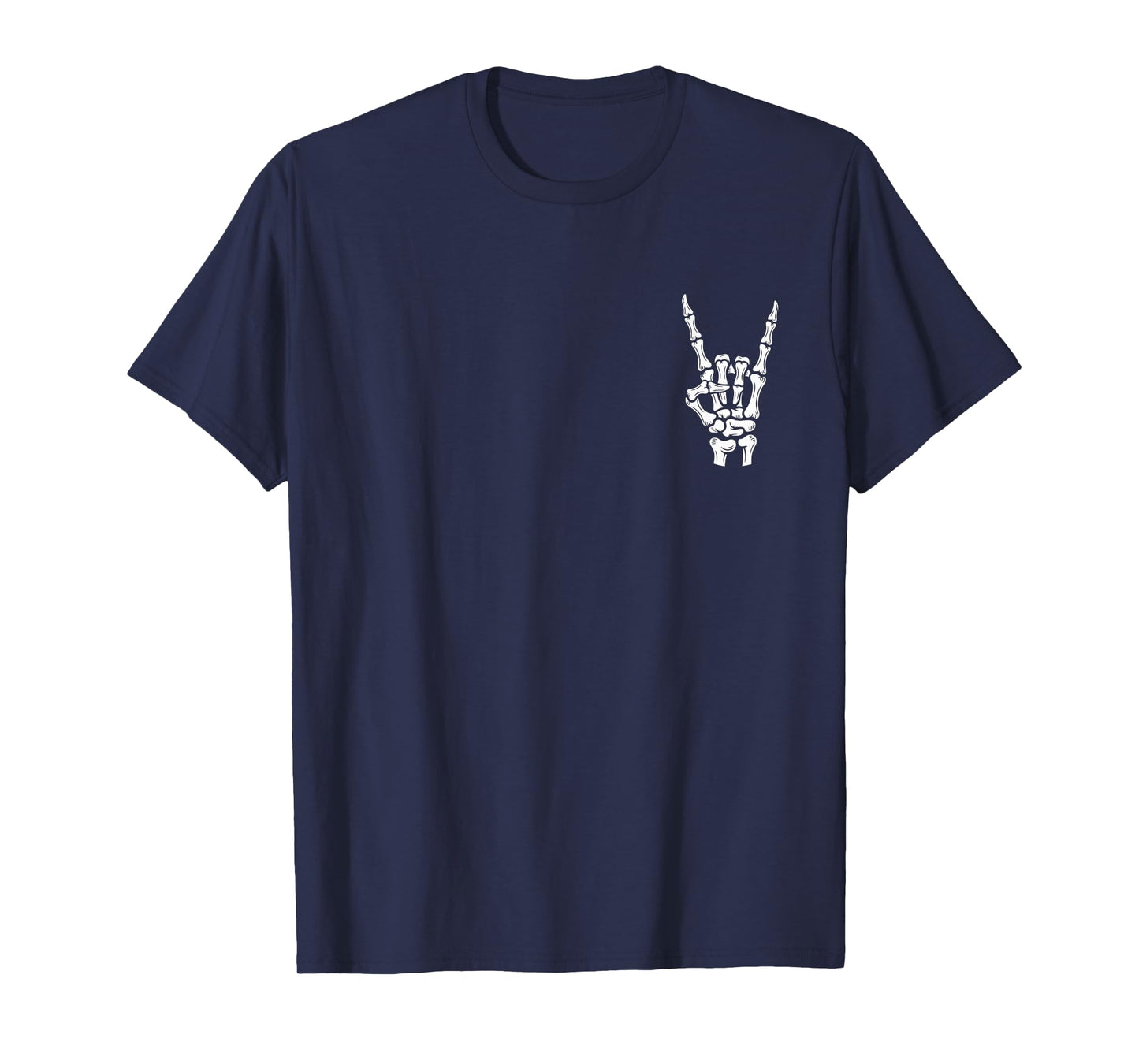 Skeleton Gesture Minimal Style Tee T-Shirt