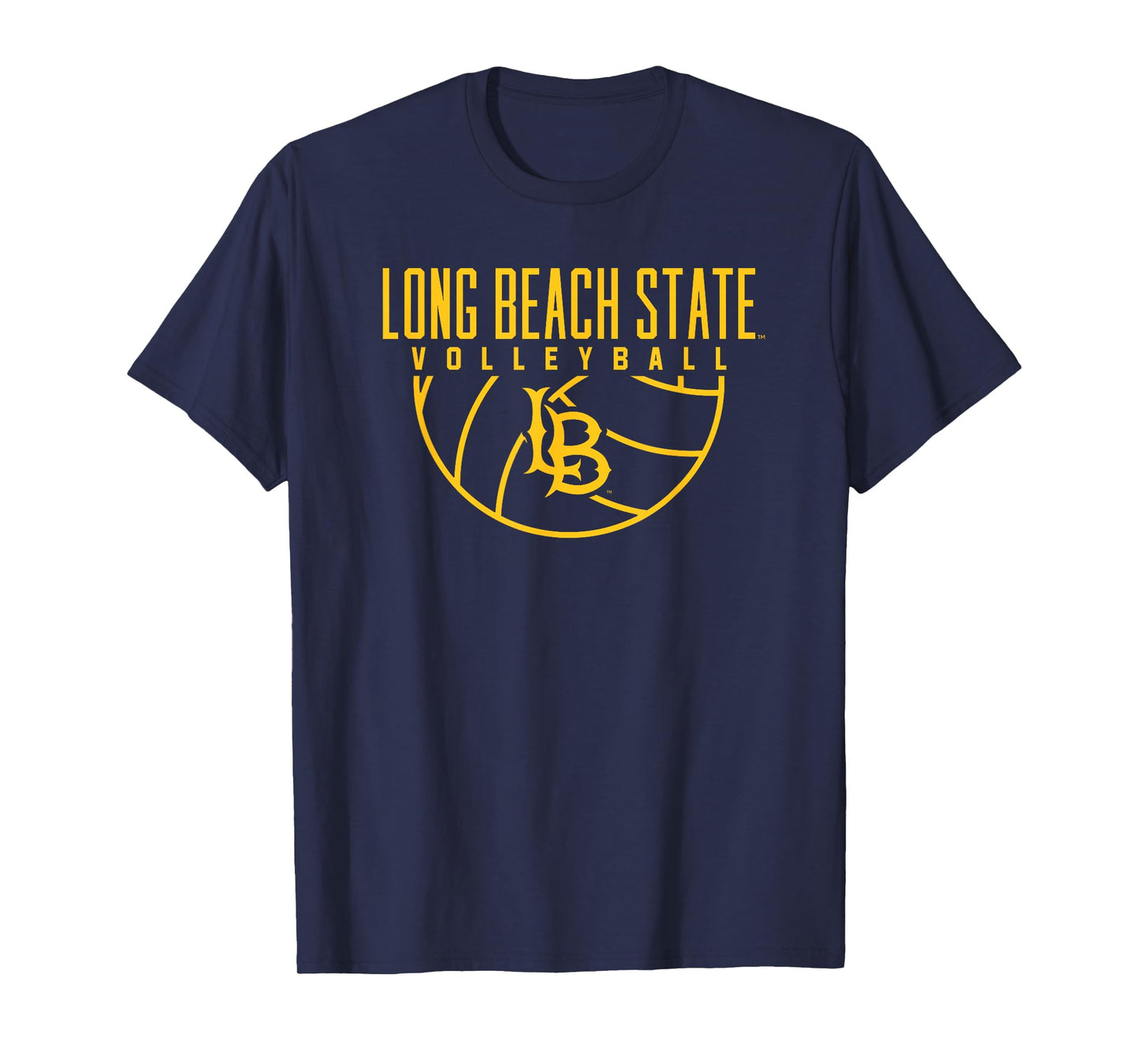 Cal State Long Beach CSULB Volleyball Arch T-Shirt