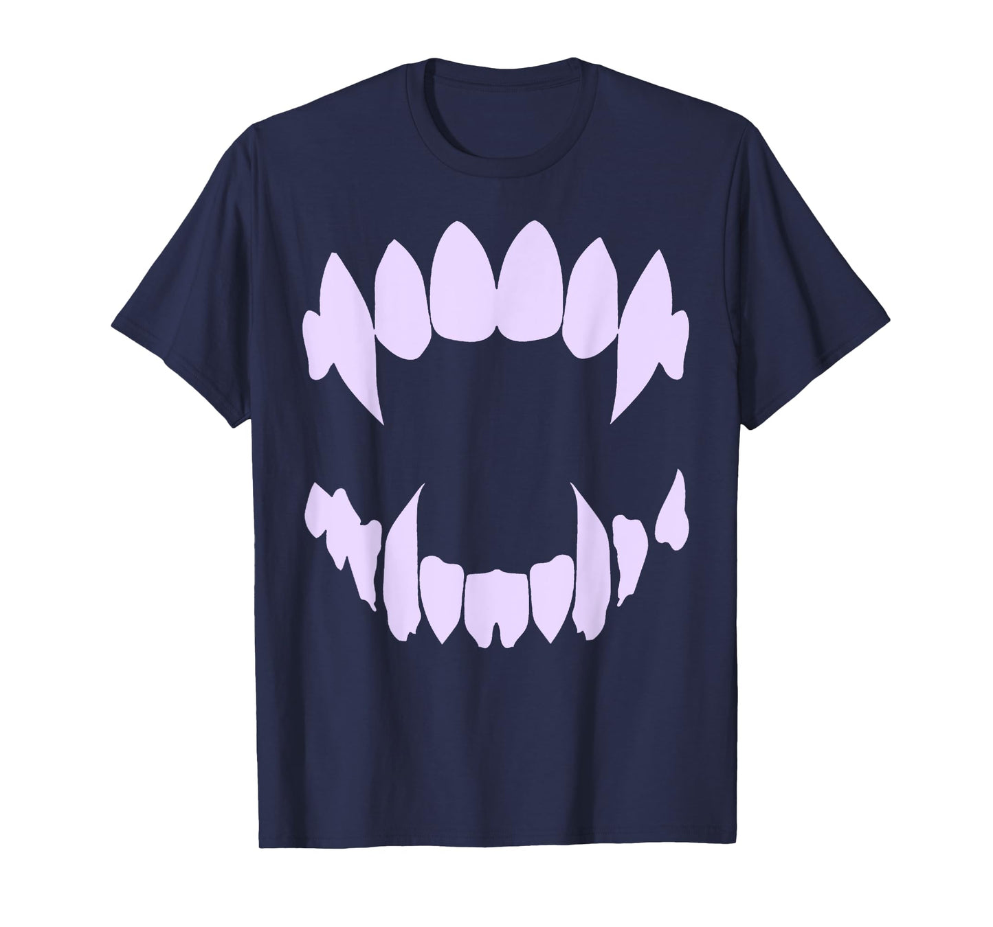 Vampire Fangs Pastel Goth Aesthetic Sad Anime Girl Teeth T-Shirt