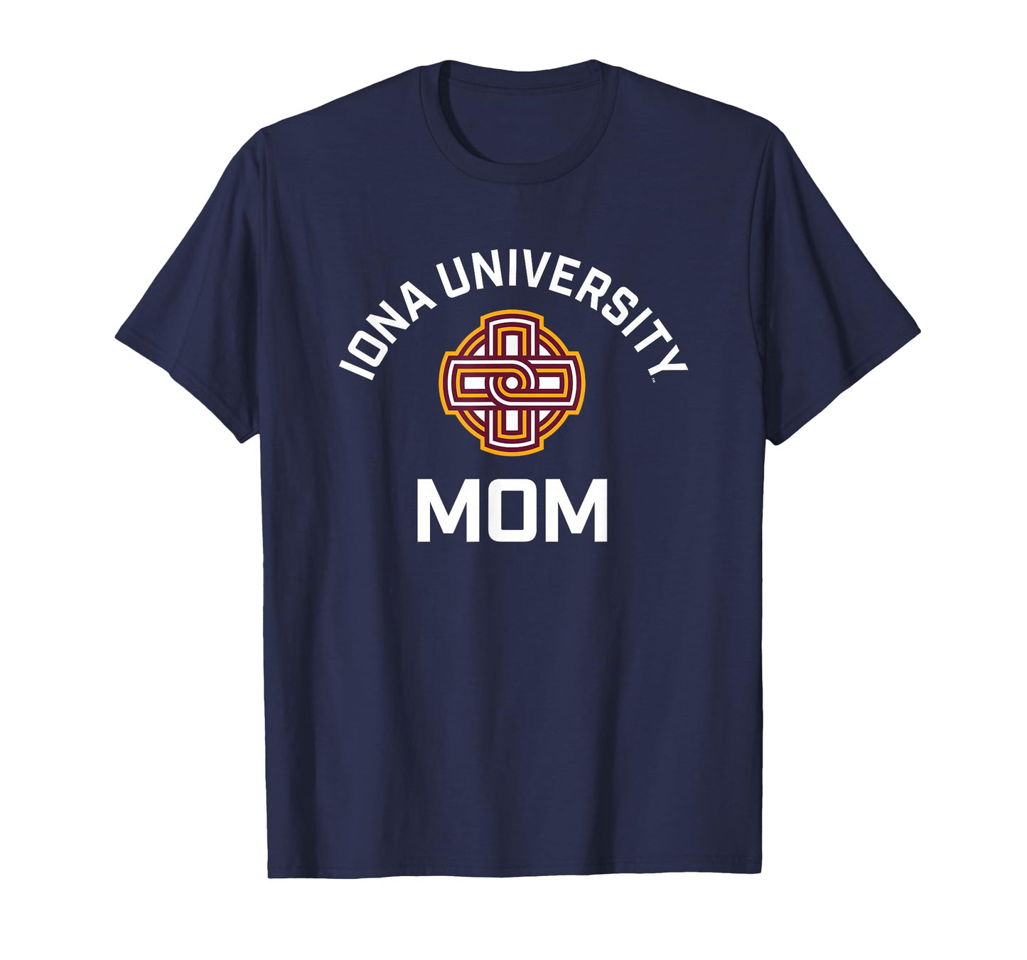 Iona University Gaels Arched Mom T-Shirt