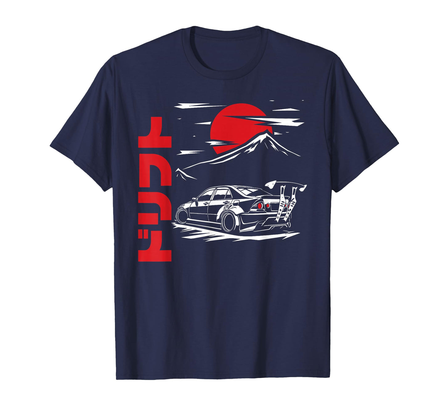 JDM Tokyo Japan Drift Race Car Tuning Retro Vintage Graphic T-Shirt