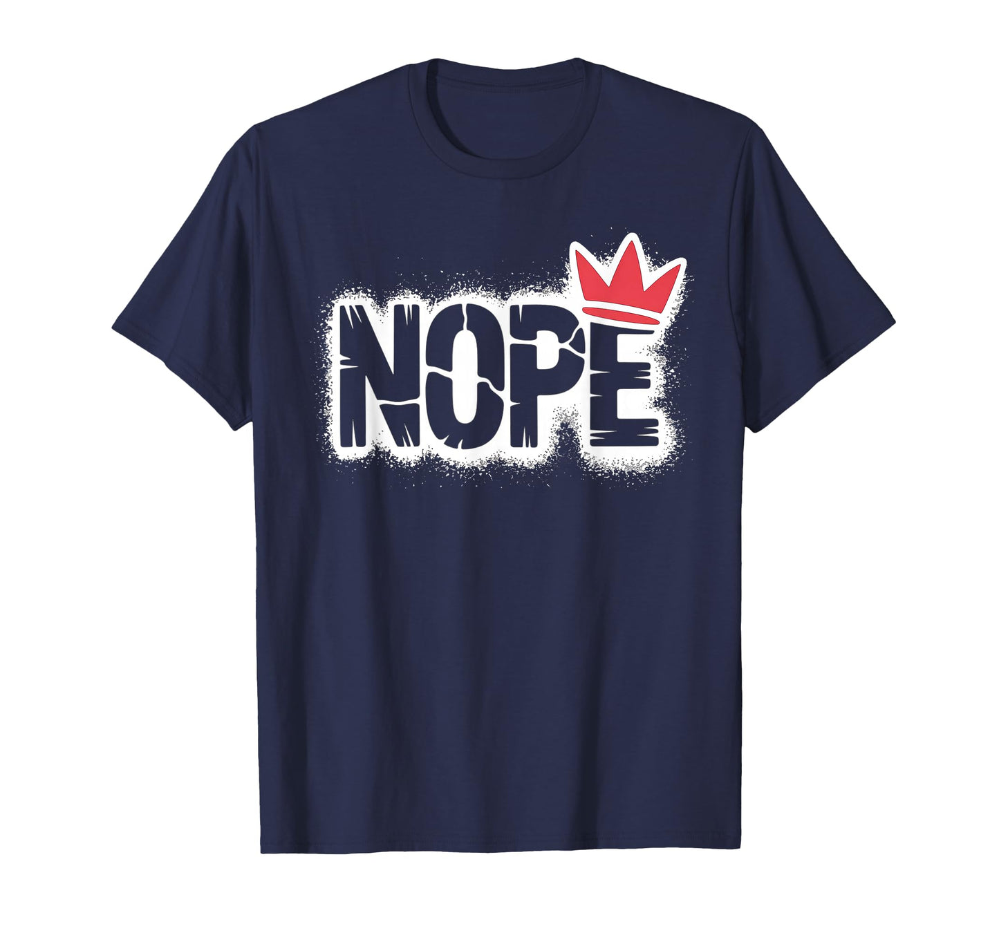 No Kings Protest Sign Patriotic Liberty Art Design T-Shirt
