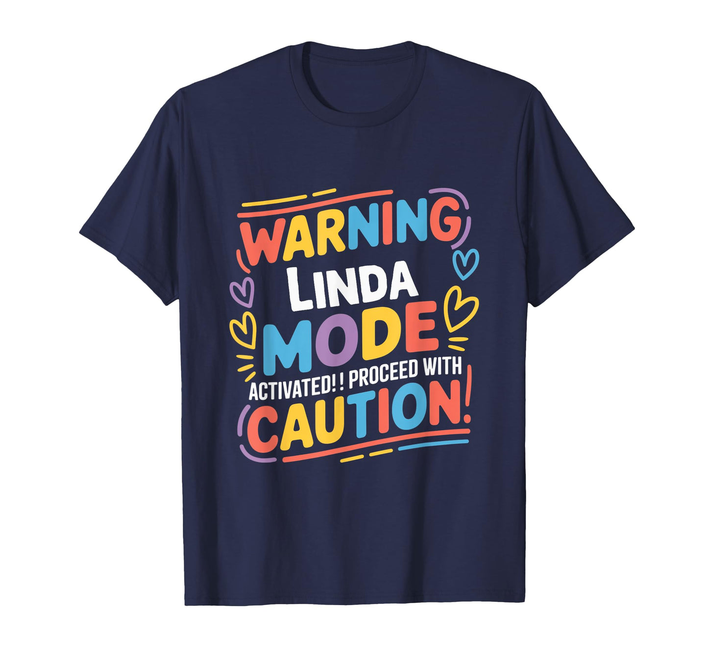 LINDA Personalized Name Cute Custom Linda Name T-Shirt