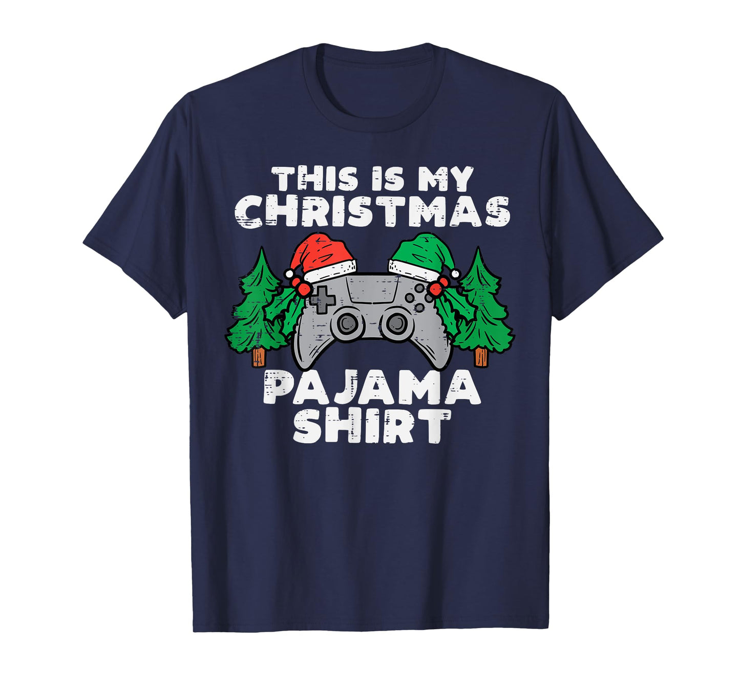 This Is My Christmas Pajama Shirt Video Games Boys Men Xmas T-Shirt