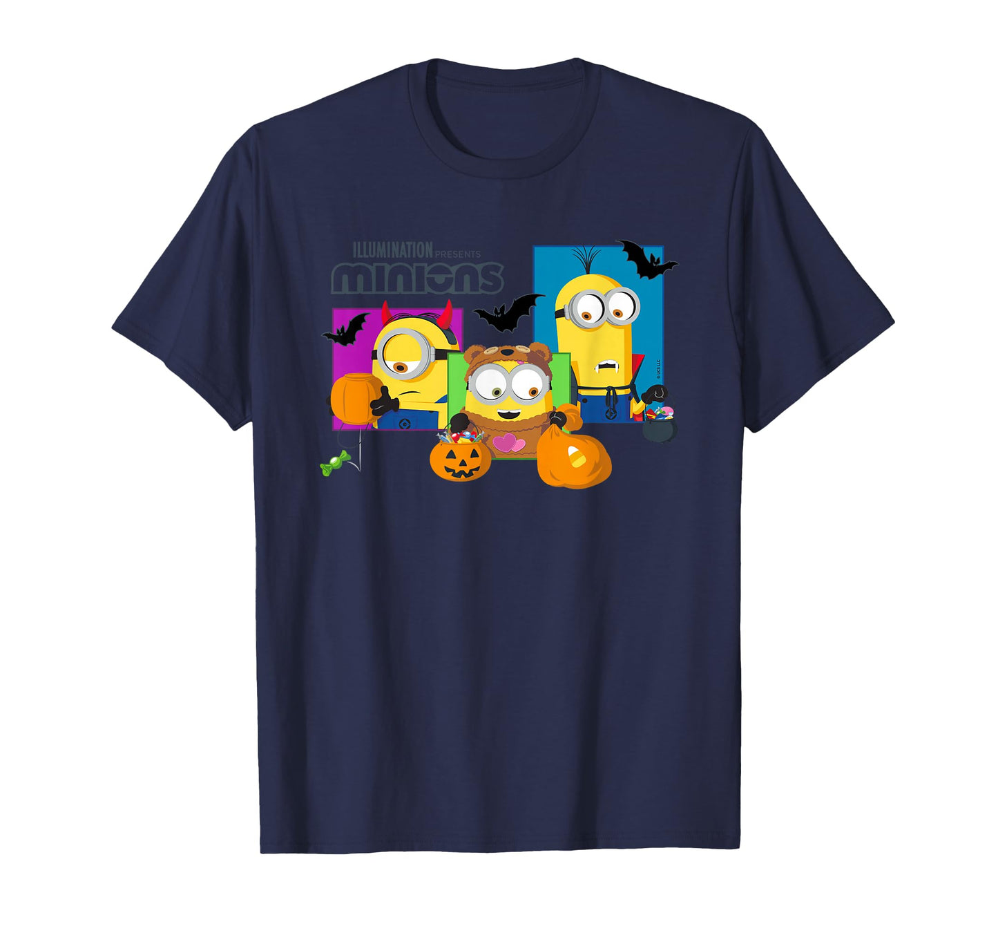 Minions Halloween Trick-Or-Treat Bob Stuart and Kevin T-Shirt