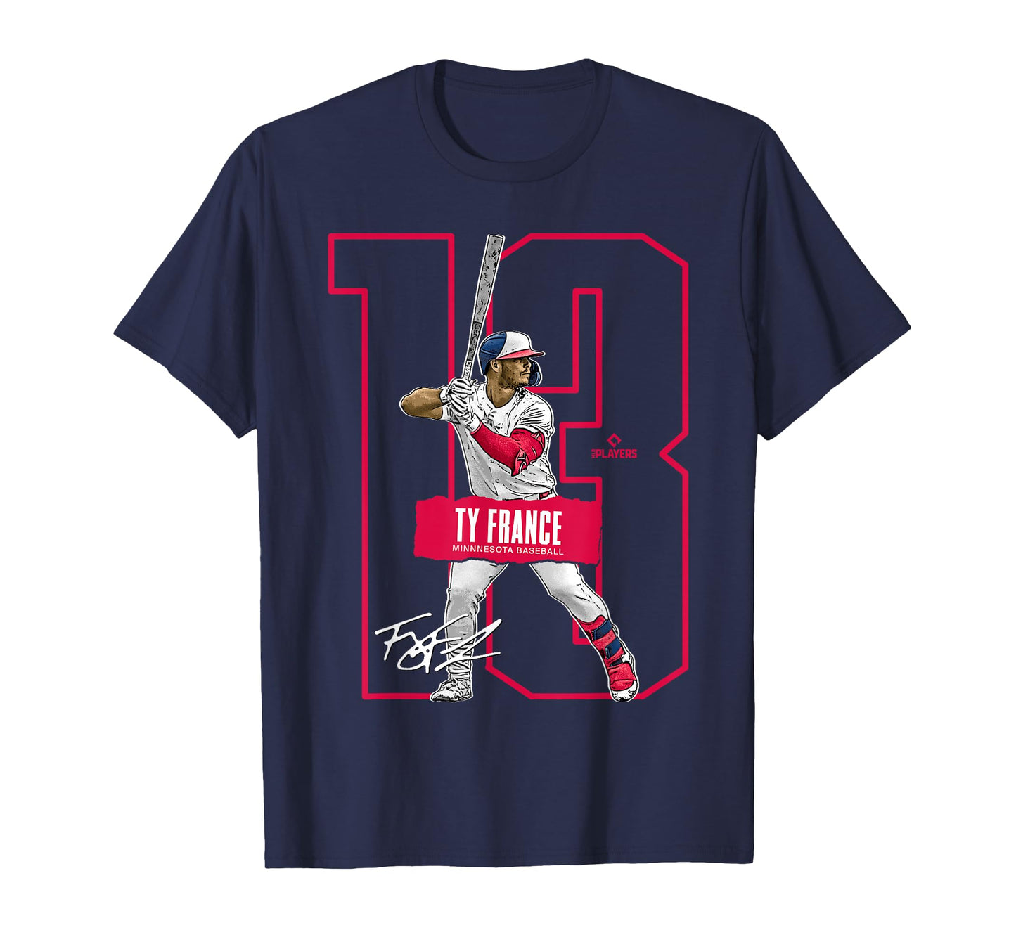 Ty France | Minnesota Baseball Players | MLBTY 302N T-Shirt