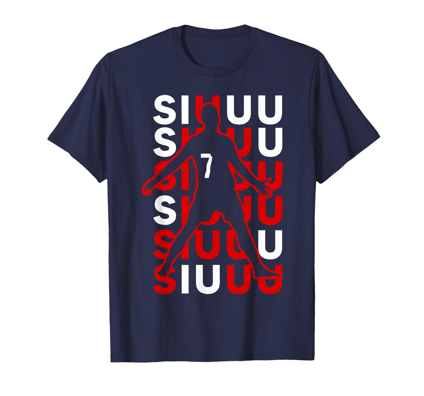 Siuuuu Funny Soccer Present For Soccer Lovers Fan Kid's Boys T-Shirt