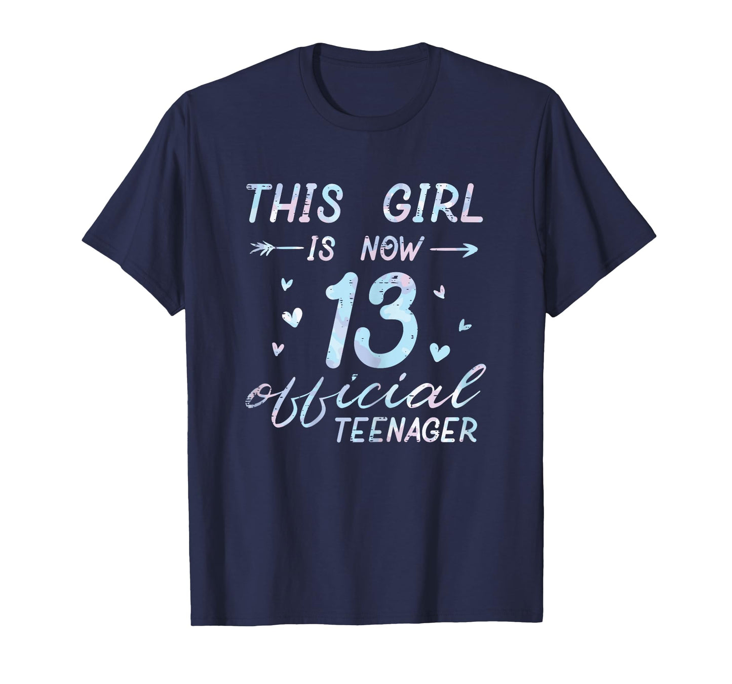 This Girl Is Now 13 Official Teenager 13th Birthday Teens T-Shirt