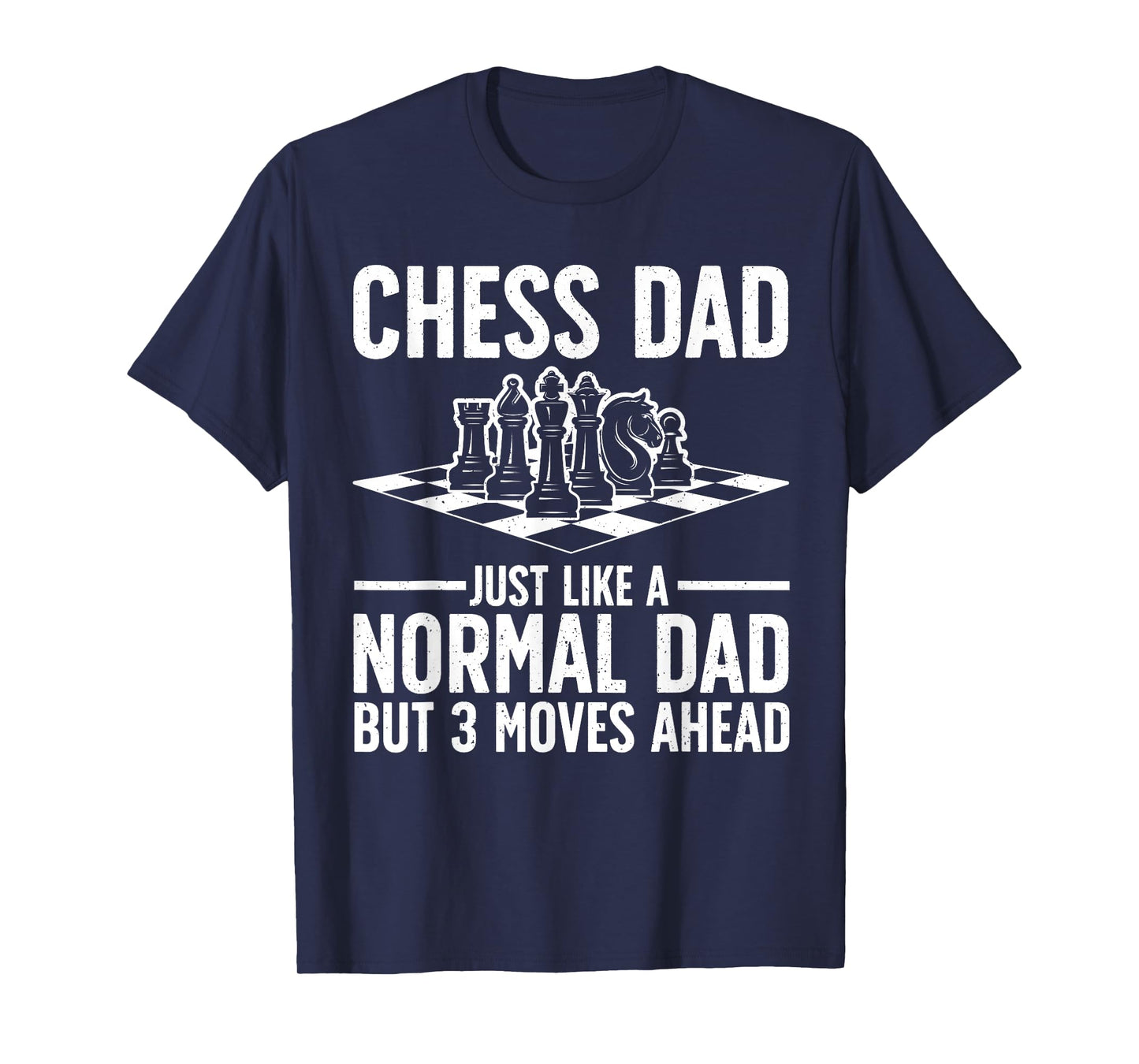 Cool Chess Player Art For Men Dad Knight Chess Lovers Pieces T-Shirt