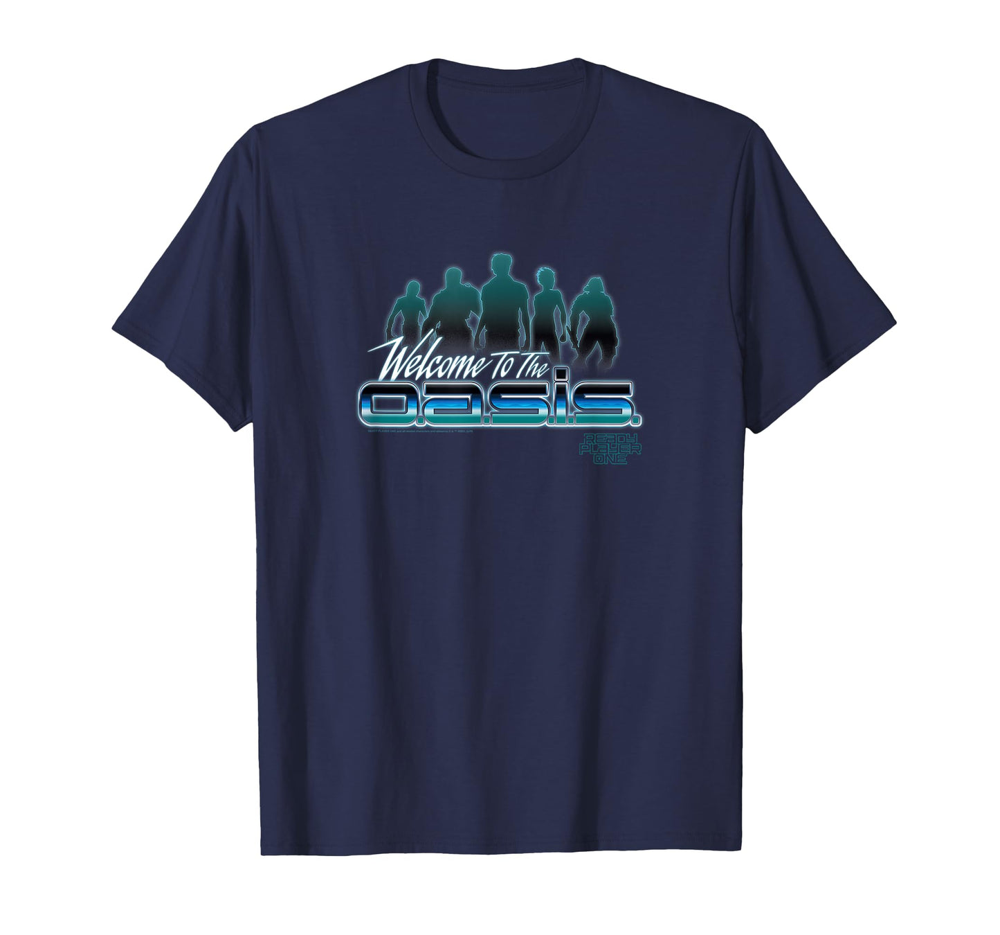 Ready Player One Welcome To The Oasis Text T-Shirt