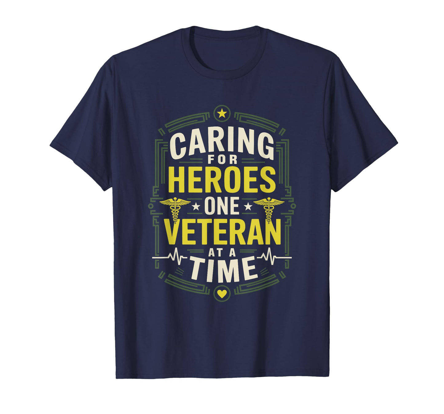 Veterans VA Nurse Quote for Military Corp Nursing T-Shirt