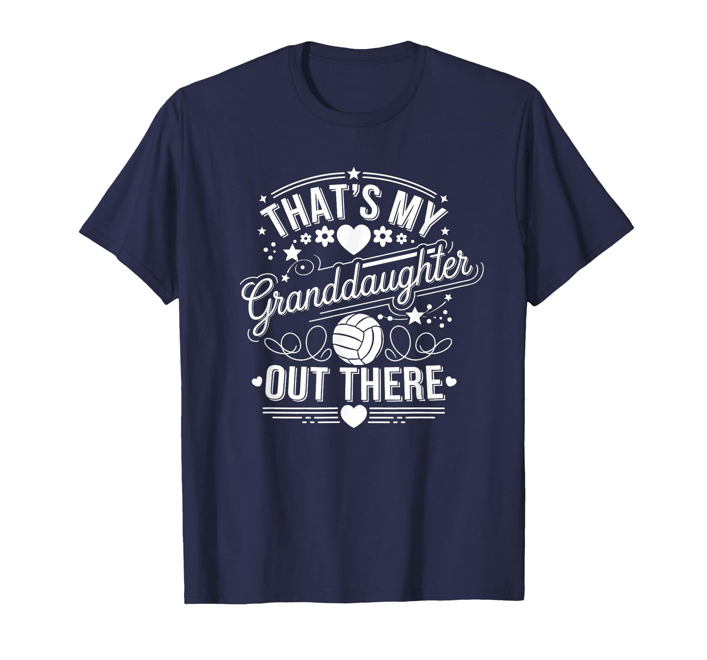 That's My Granddaughter Out There Volleyball Grandma T-Shirt