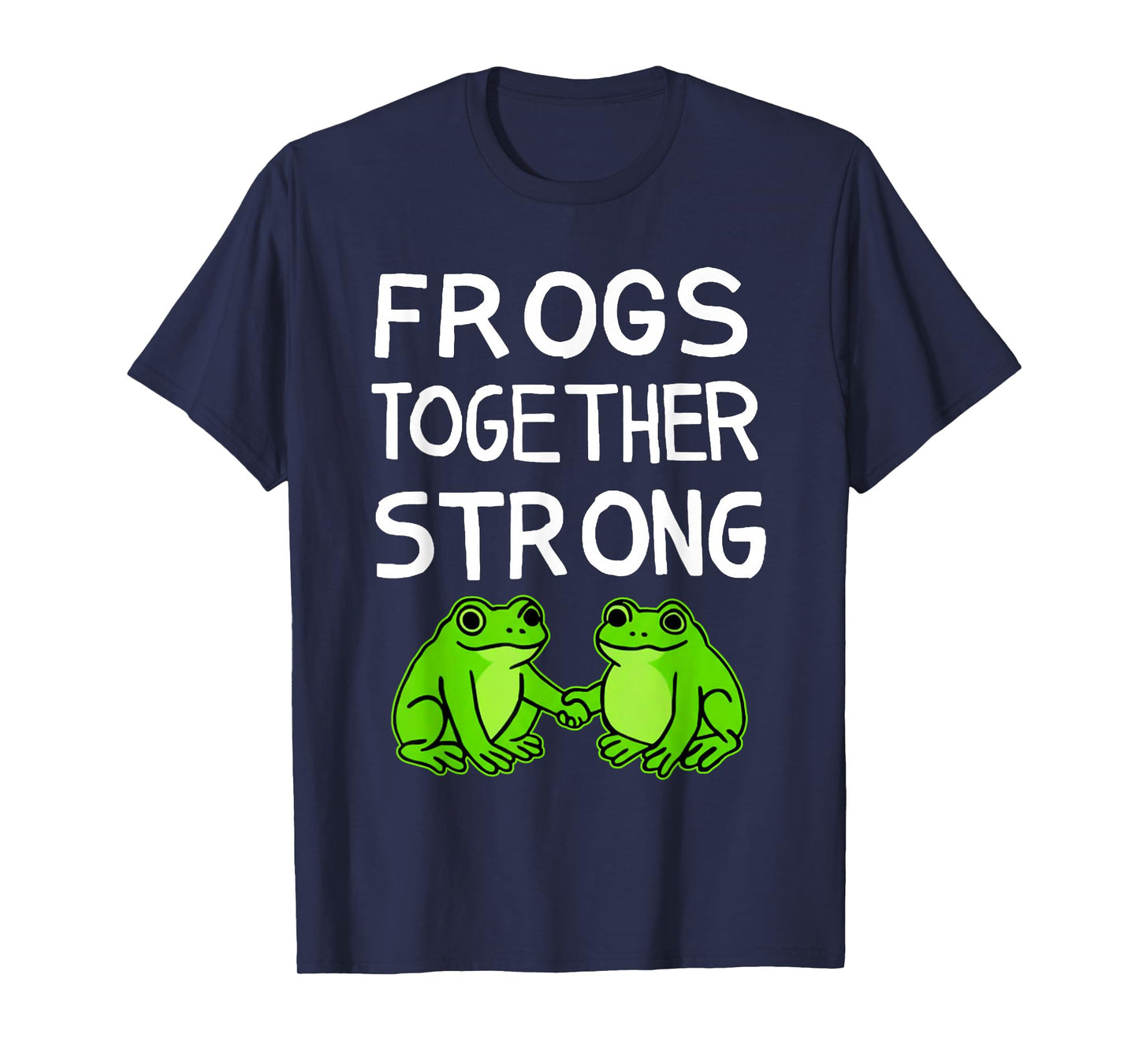 Portland Frog Protest - Frogs Stronger Together T-Shirt