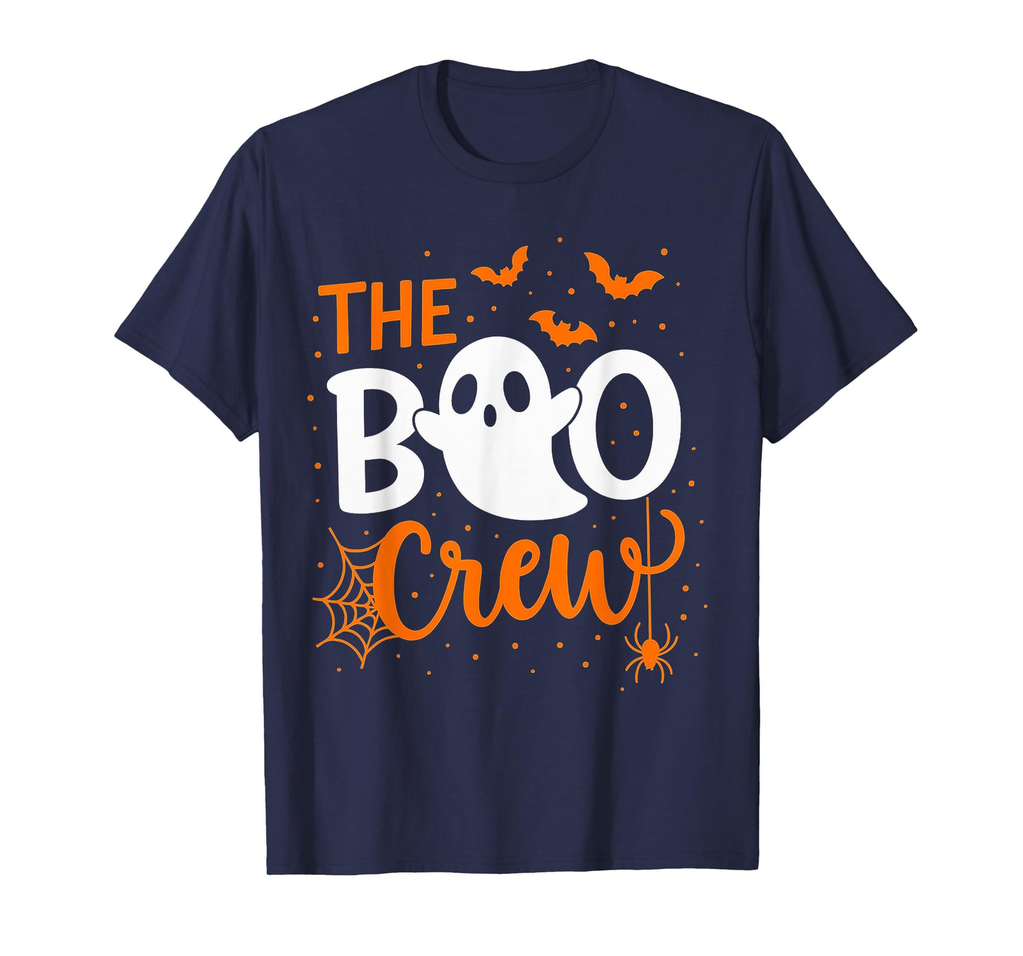 The Boo Crew Halloween Ghost Spooky Family Matching squad T-Shirt
