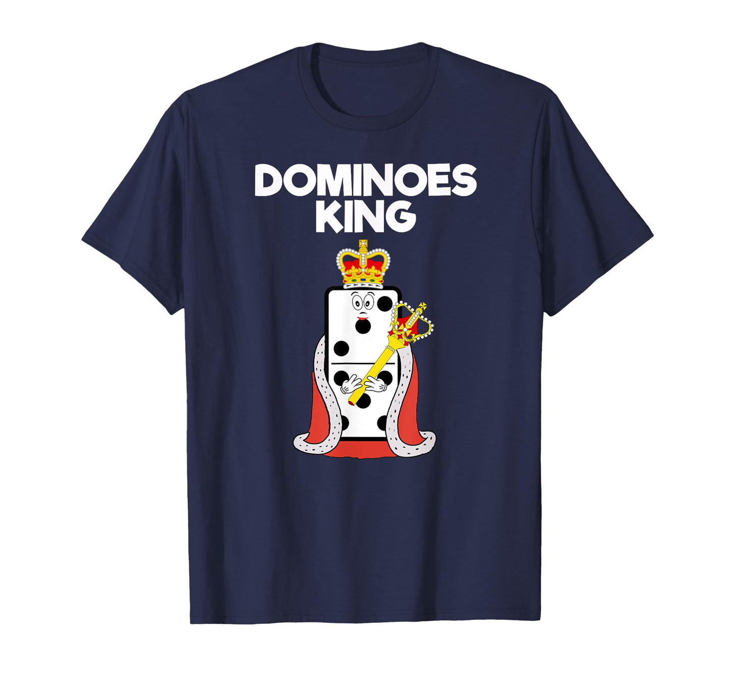 Dominoes T-Shirt - Funny Dominoes King T-Shirt