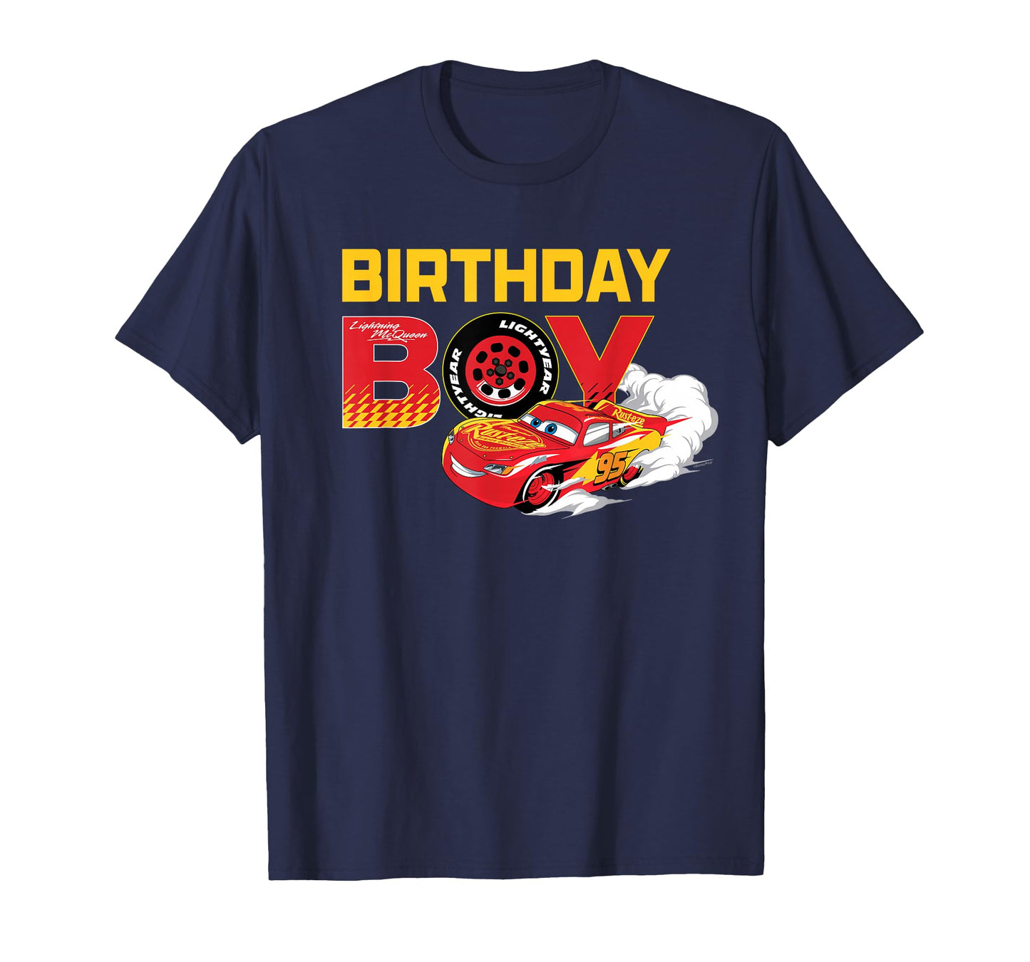 Disney & Pixar's Cars “Birthday Boy” Lightning McQueen T-Shirt