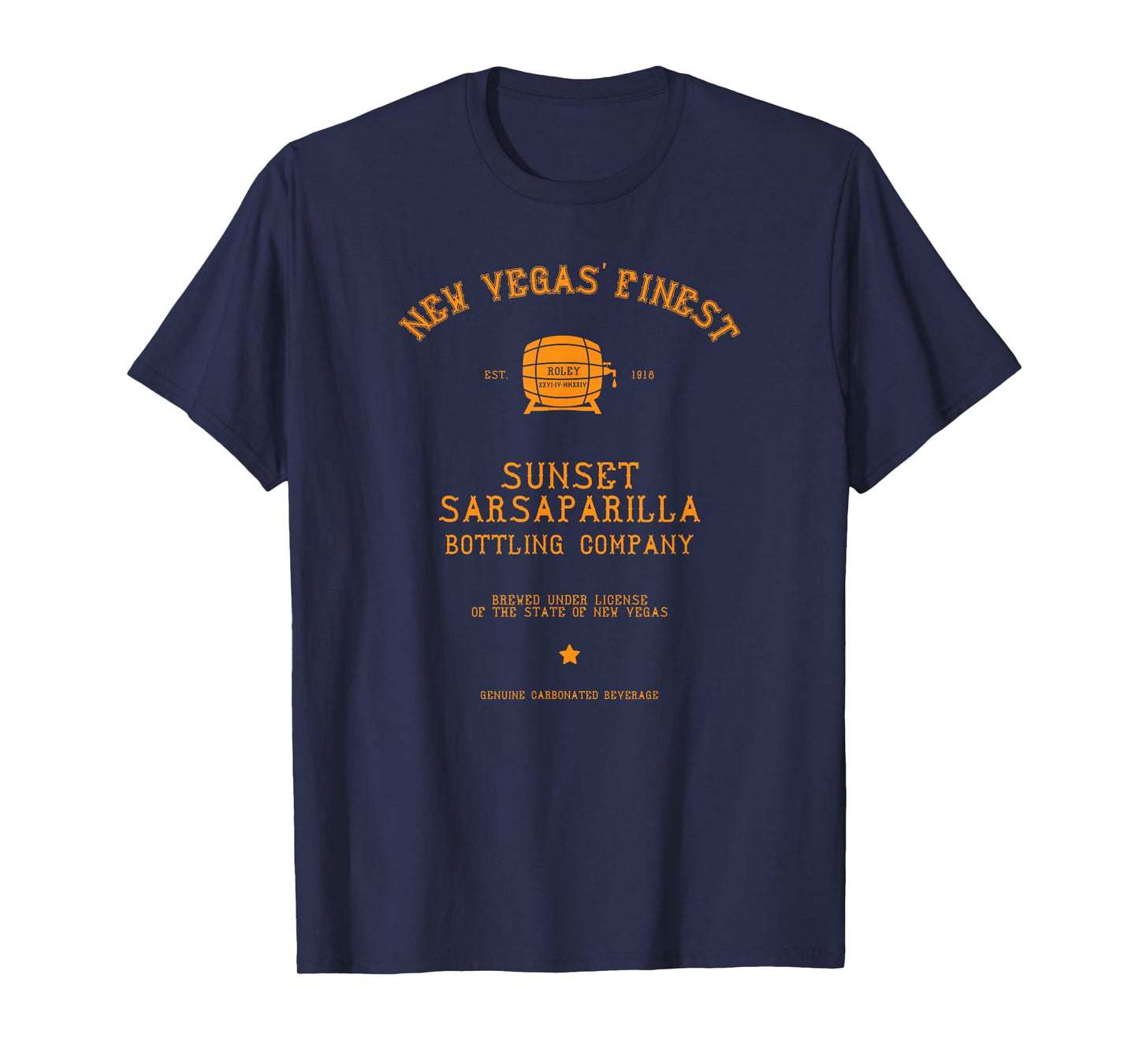 Sunset Sarsaparilla Barrel T-Shirt