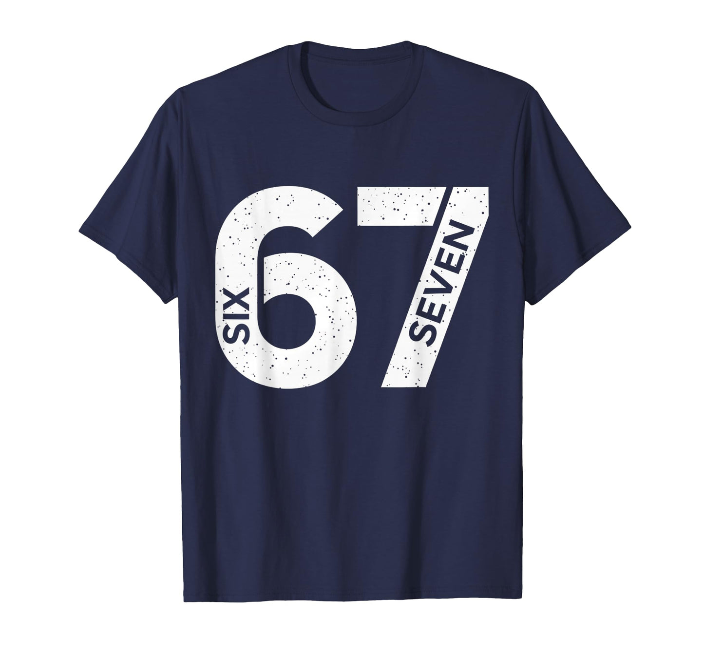 Cool Six Seven Number Gen Alpha Slang 6 7 Trending Meme T-Shirt