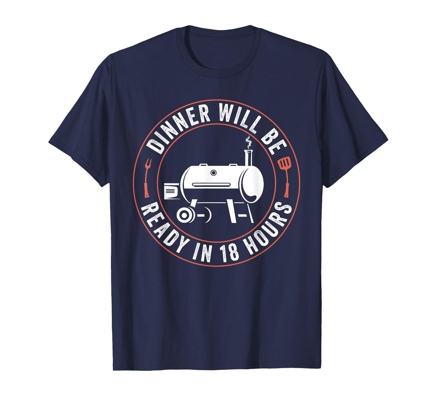 Bbq Dad Funny Smoking Meat Smoker Barbecue Dad Apparel T-Shirt