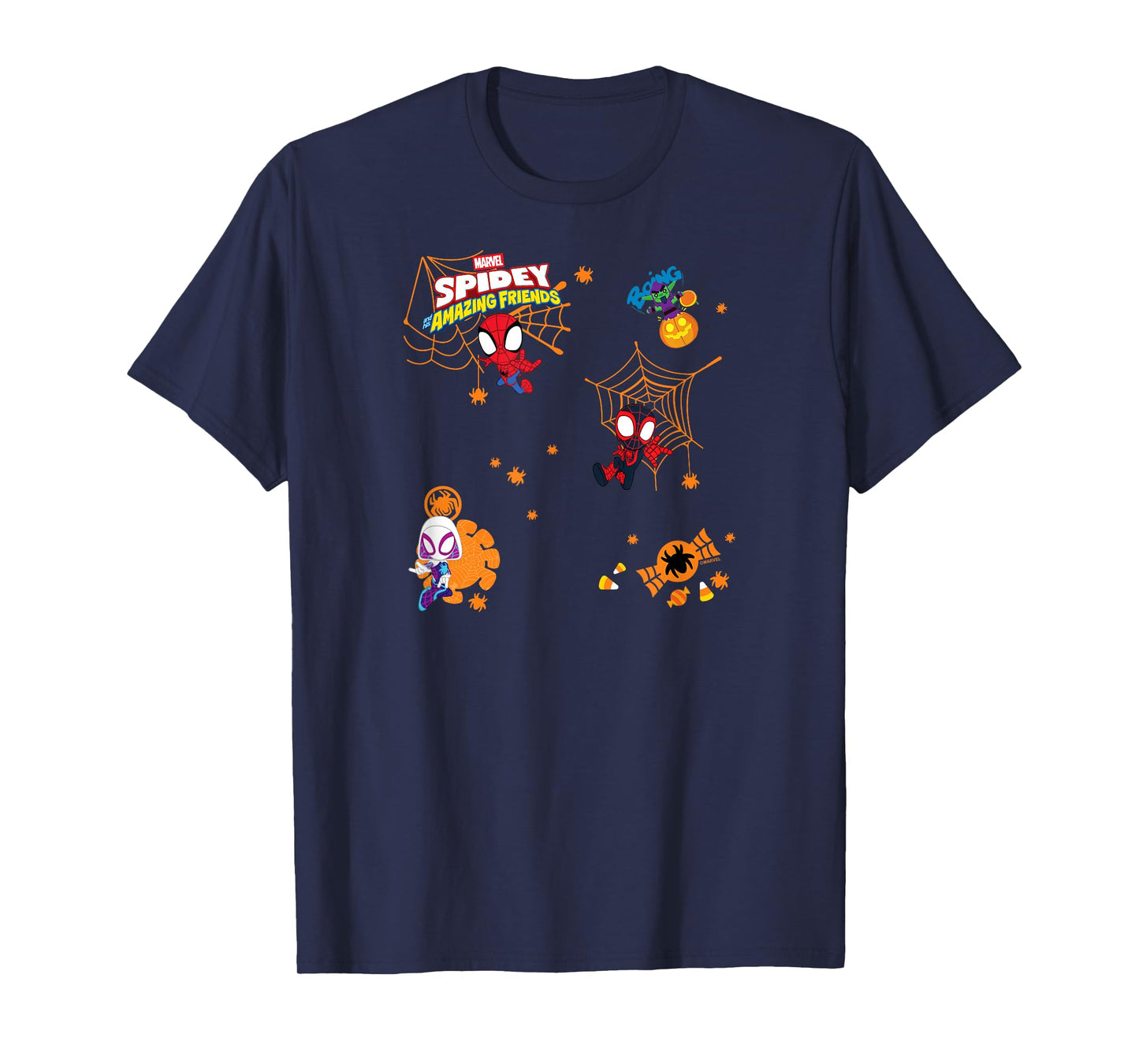 Marvel - Spidey Amazing Friends Halloween T-Shirt