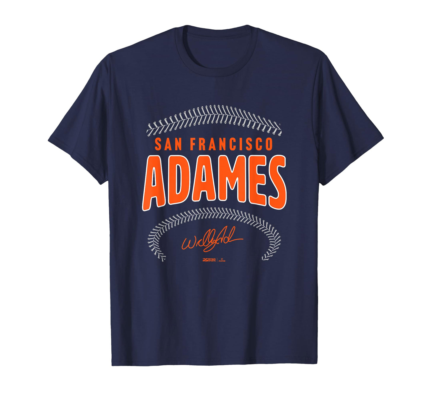 Willy Adames San Francisco Name & Number MLB Players T-Shirt