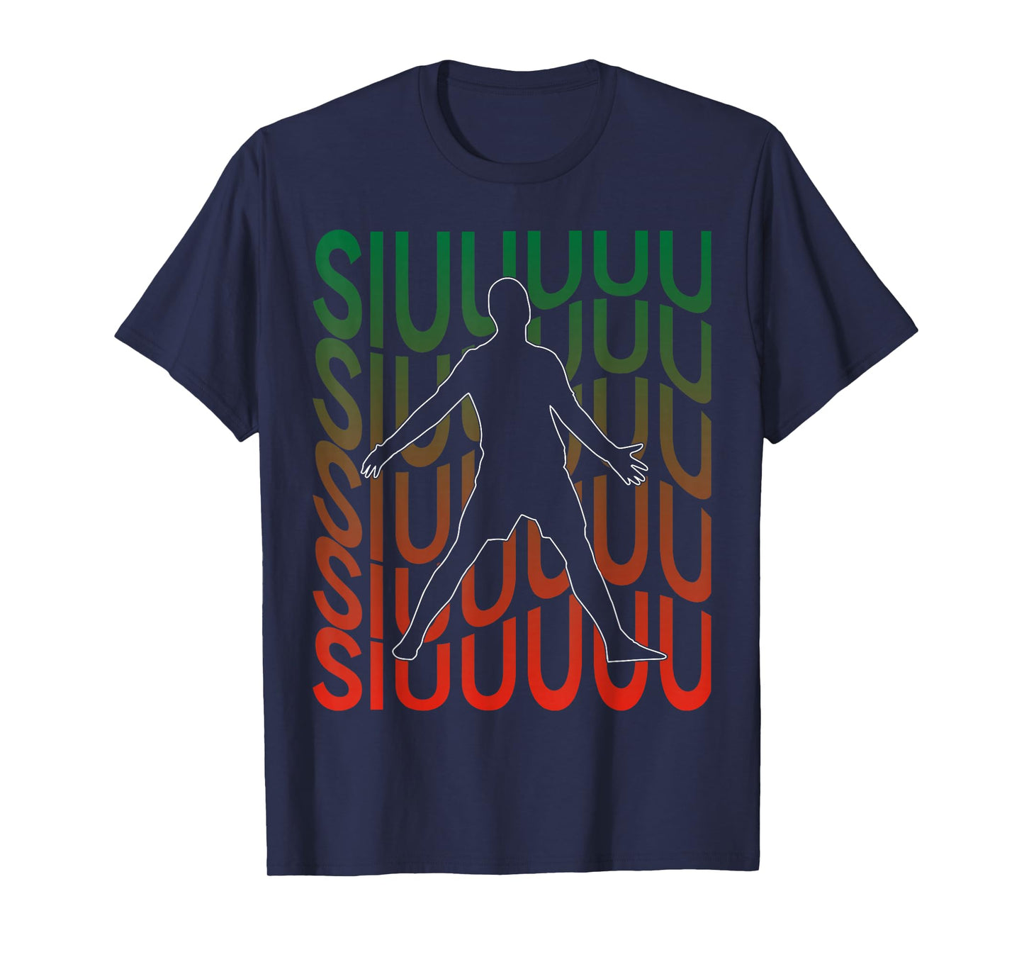 Siuuu Funny Soccer Football Boys Men Women Soccer Player T-Shirt