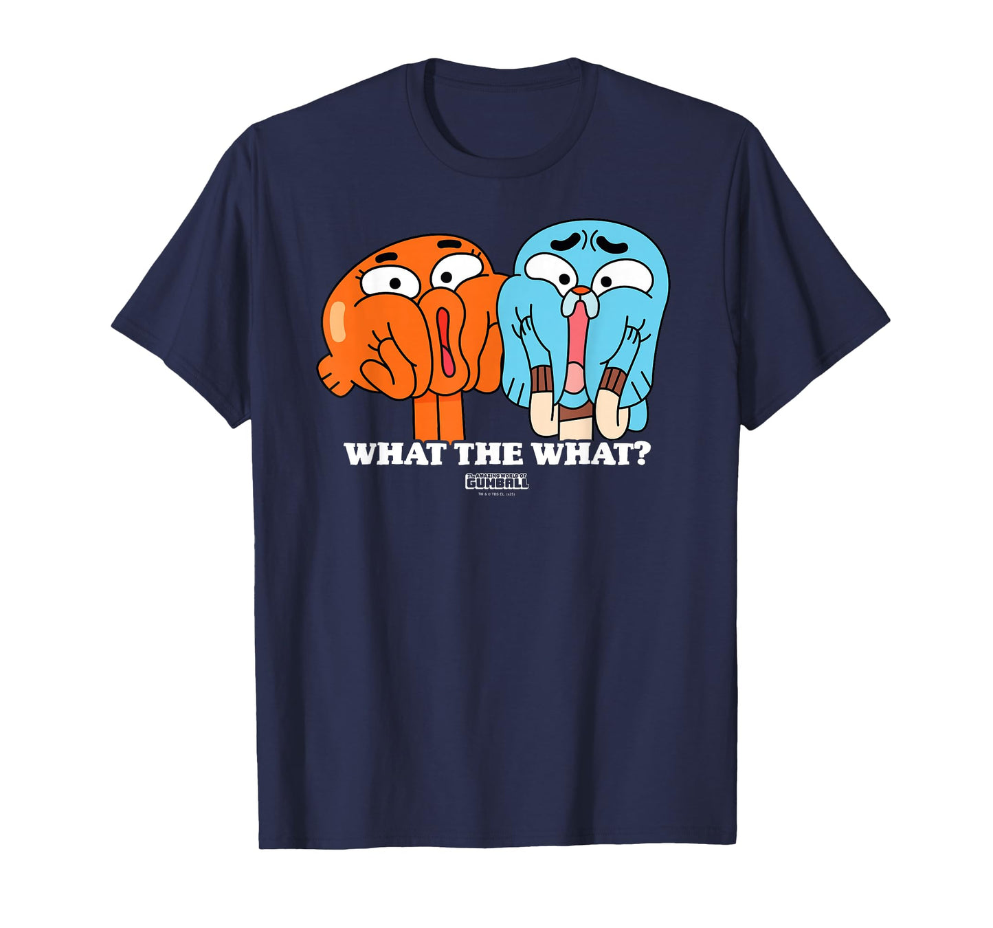 The Amazing World of Gumball What the What? Cartoon T-Shirt
