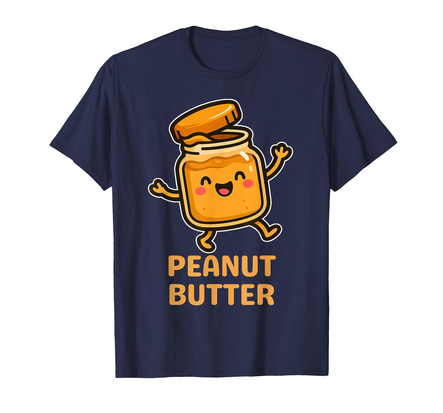 Peanut Butter Jelly Jar Matching Couples Halloween Costume T-Shirt