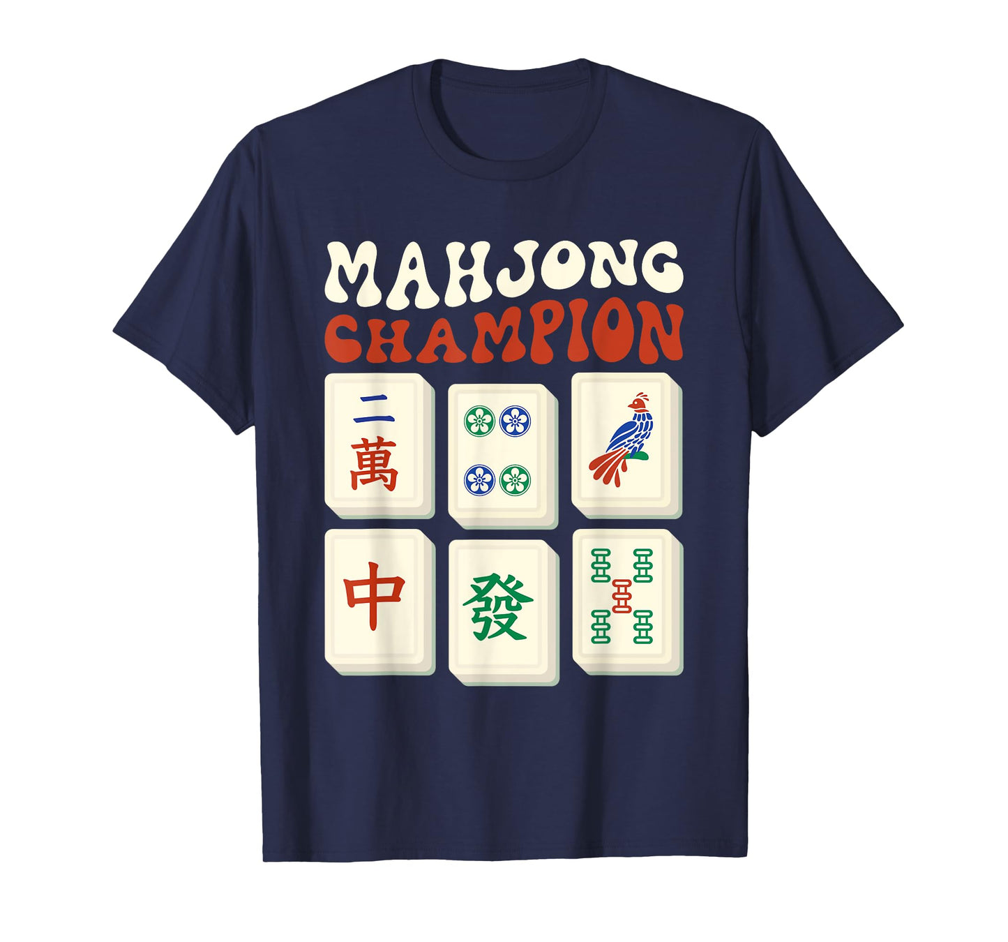 Kong Mahjong Kit Mah Jongg Player Equipment Game Night T-Shirt