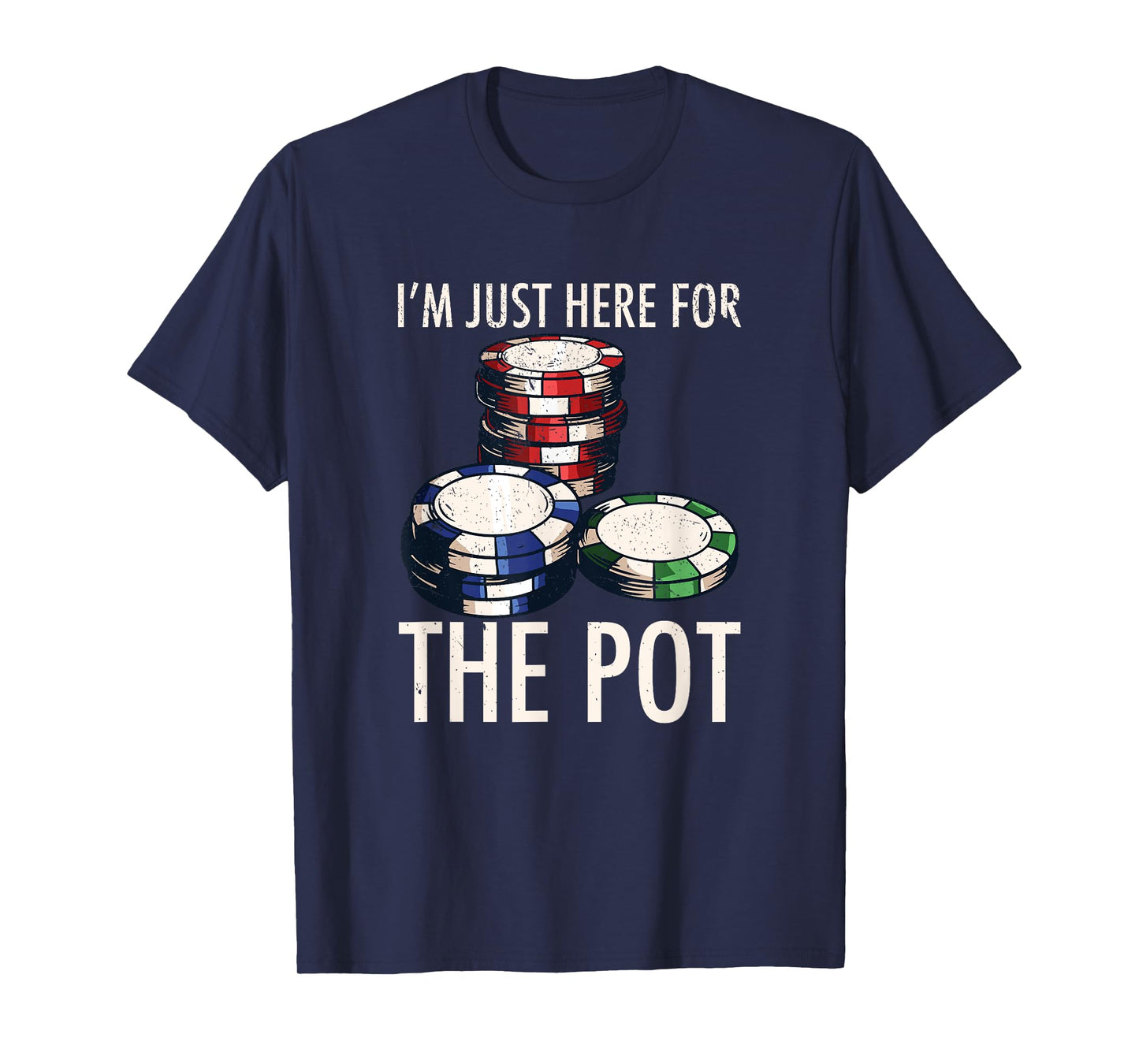 Poker T-Shirt Texas Hold'em Gambling Pot Cards Player Gift T-Shirt