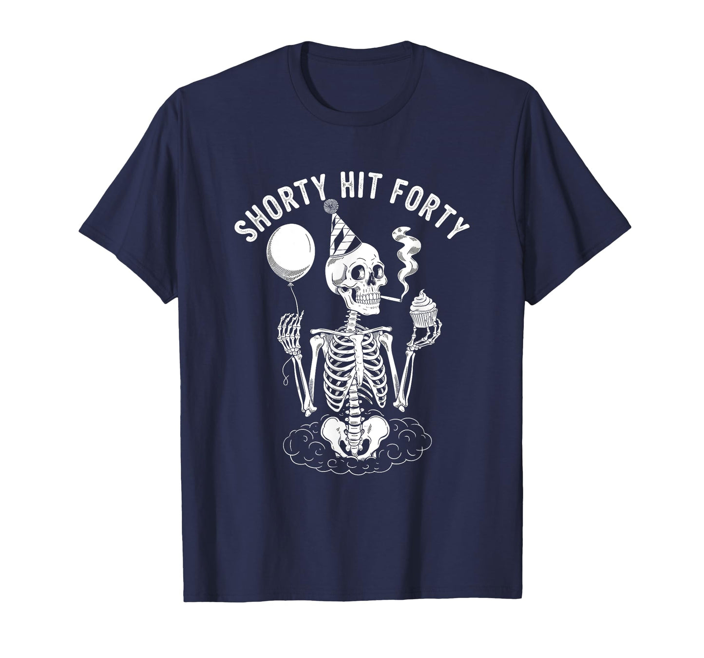 Shorty Hit Forty 40th Birthday Hello Forties T-Shirt