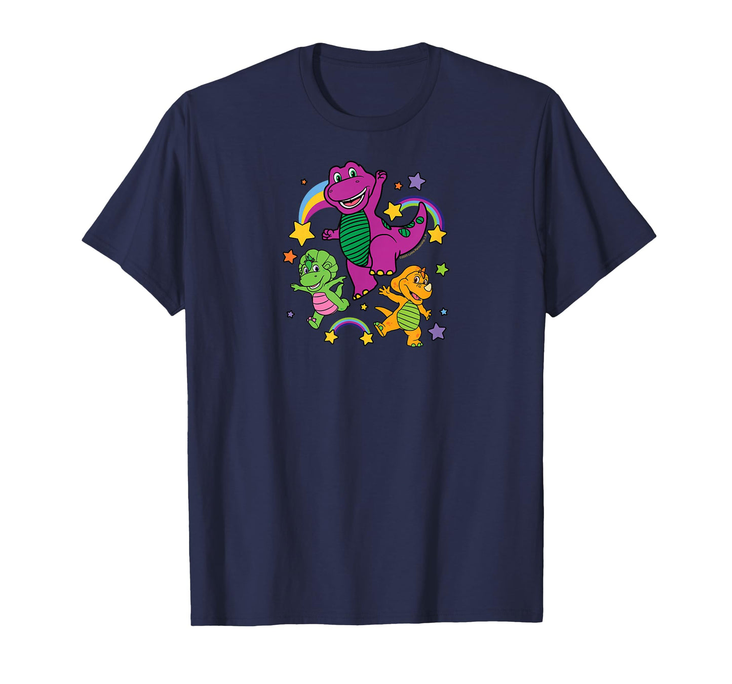 Barney BJ and Baby Bop Rainbow Stars T-Shirt