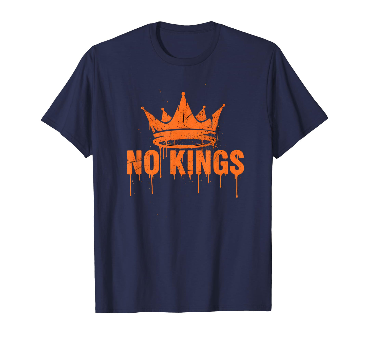 No Kings Protest Democracy No Kings in America Patriotic T-Shirt
