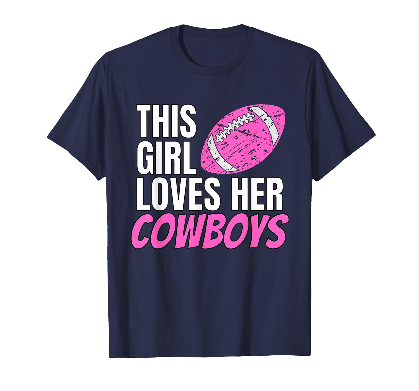 This Girl Loves Her Cowboys T-Shirt