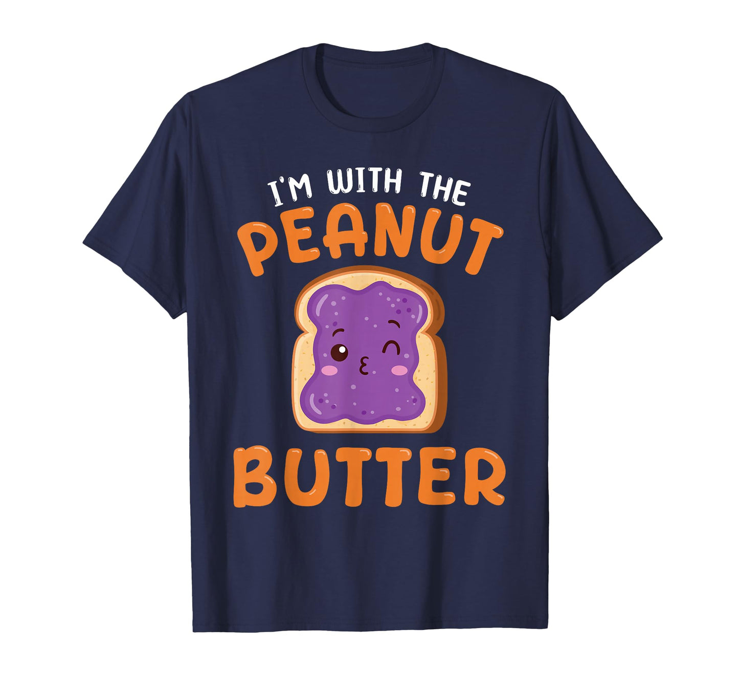Jelly-Peanut Butter Funny Matching Couple Best Friend T-Shirt