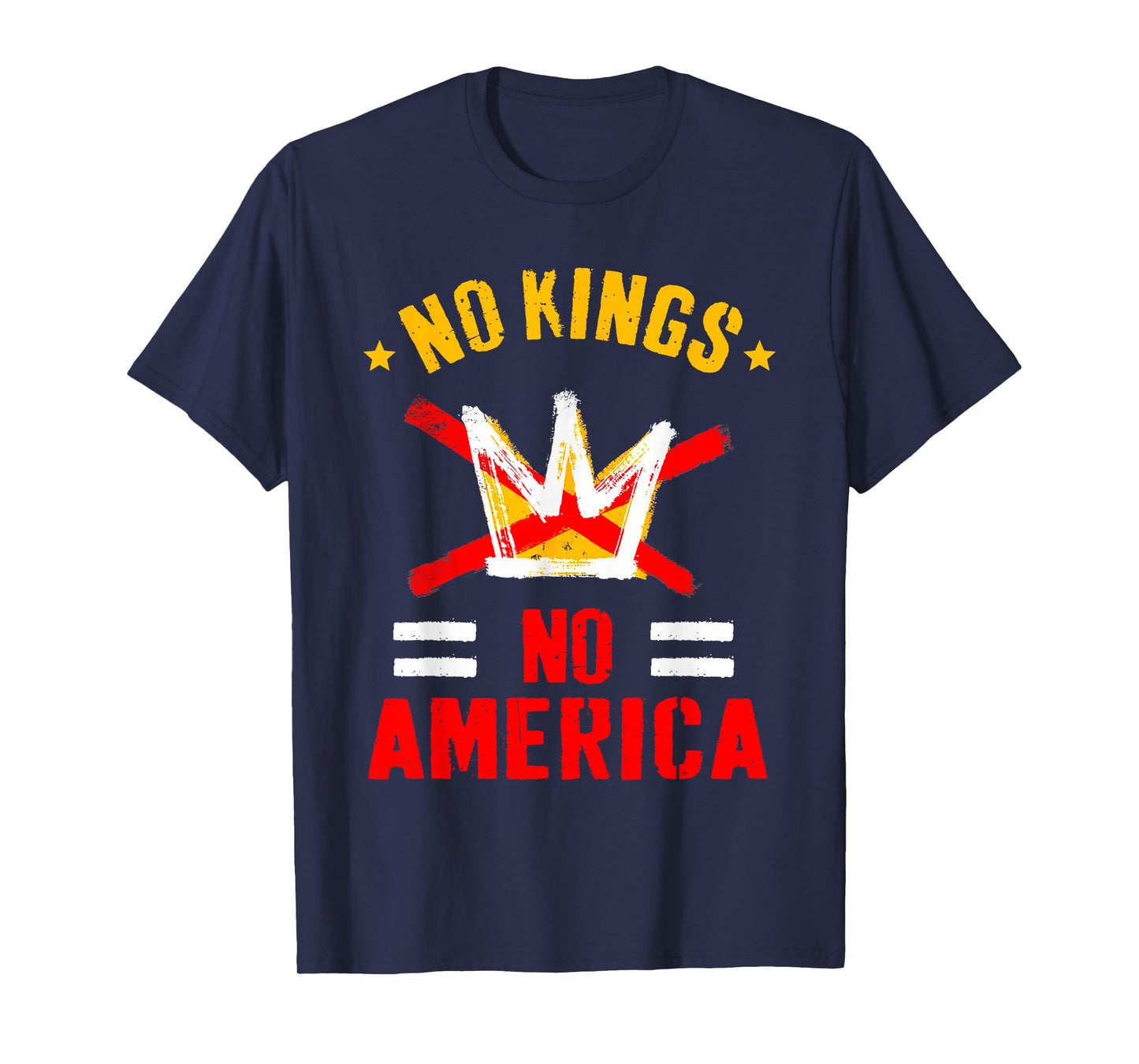 No Kings No America Shirt No Kings October 18 Vintage T-Shirt