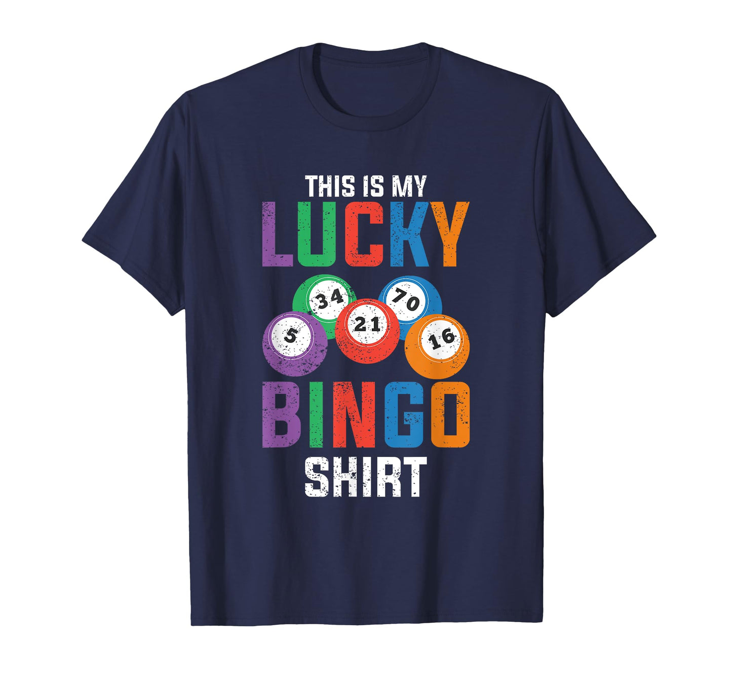 Funny Bingo Winner Lucky Bingo Shirt Bingo Player Bingo T-Shirt