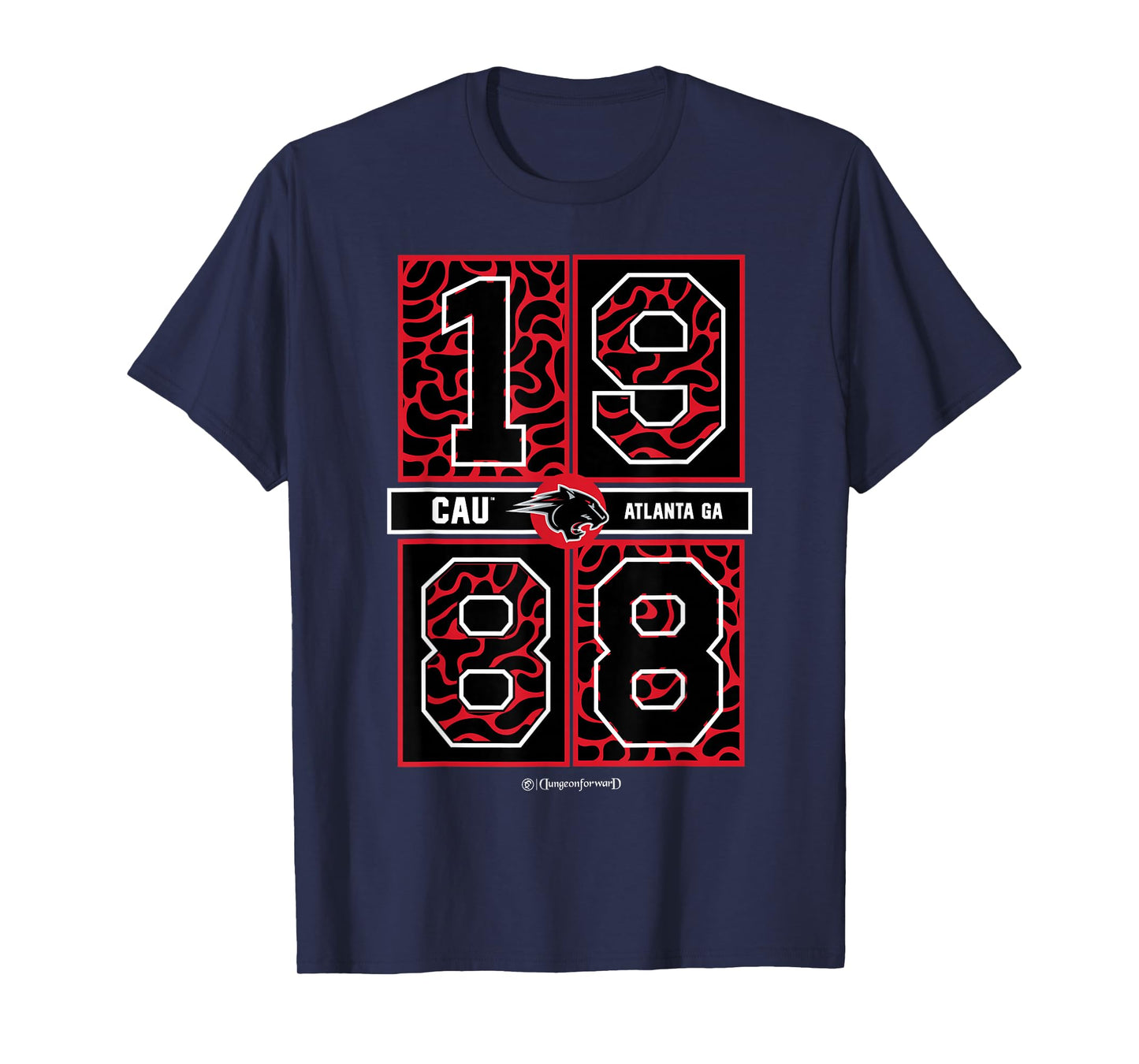 Clark Atlanta University - CAU Panther Pride Concrete Date T-Shirt