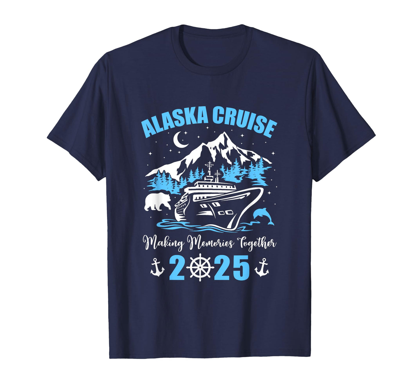 Matching Family Friends And Group Alaska Cruise 2025 T-Shirt
