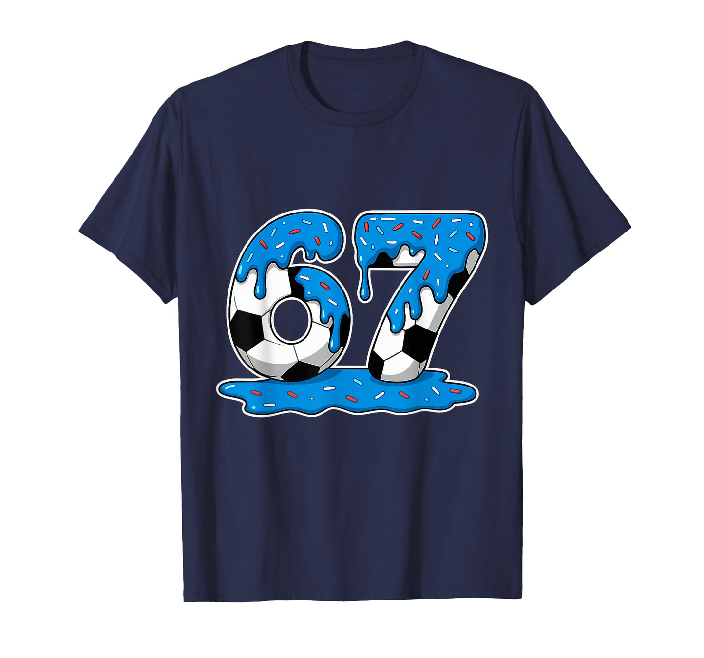 Six Seven Soccer Drip T-Shirt